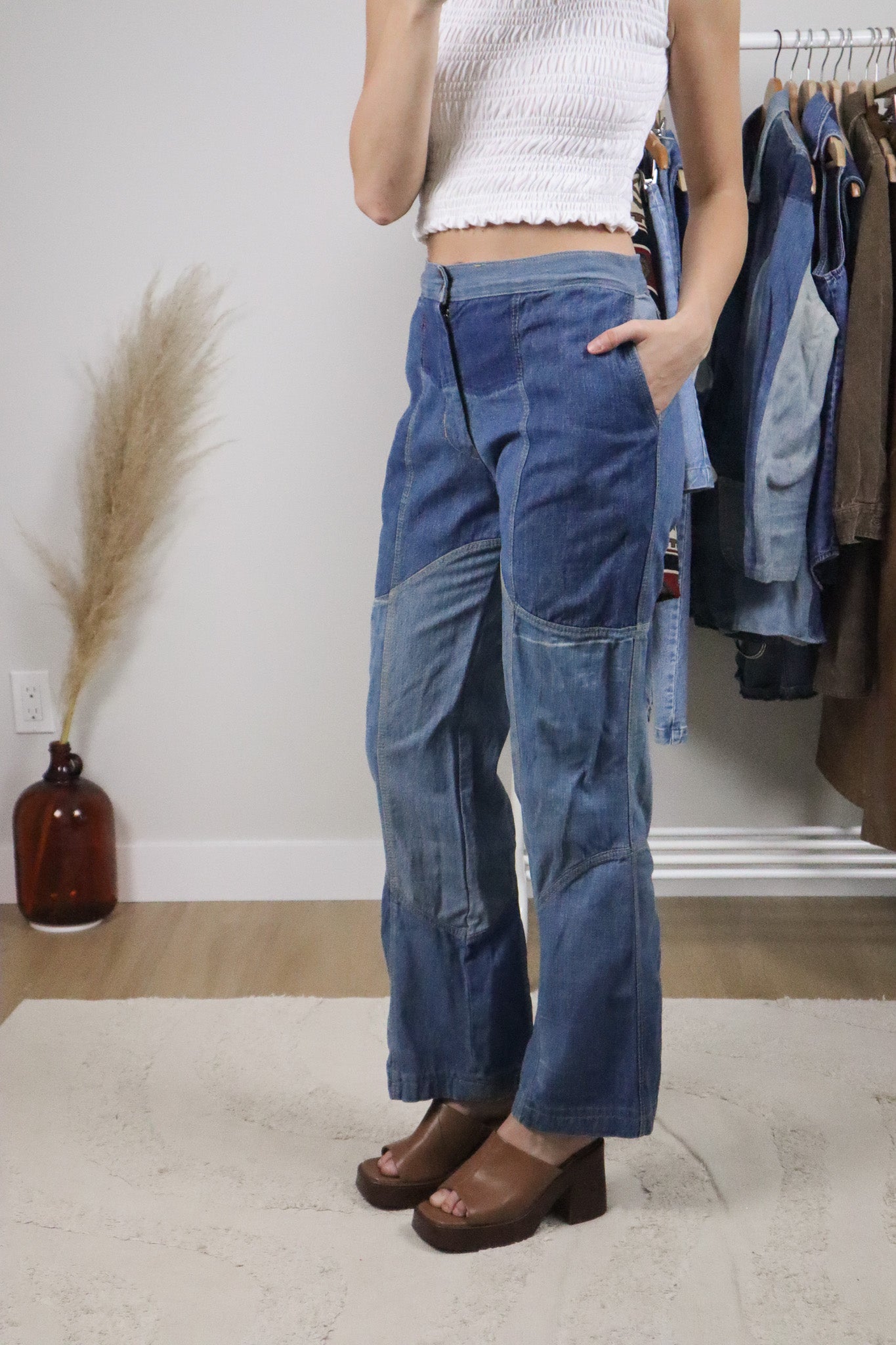 Made in Canada x Vintage x 1970s Lee Patchwork 3 Piece Set (8)