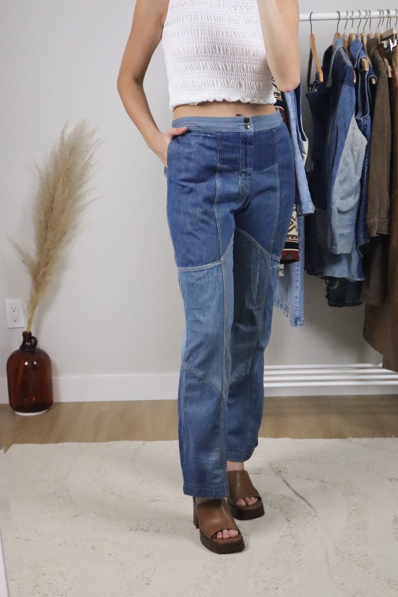 Made in Canada x Vintage x 1970s Lee Patchwork 3 Piece Set (8)