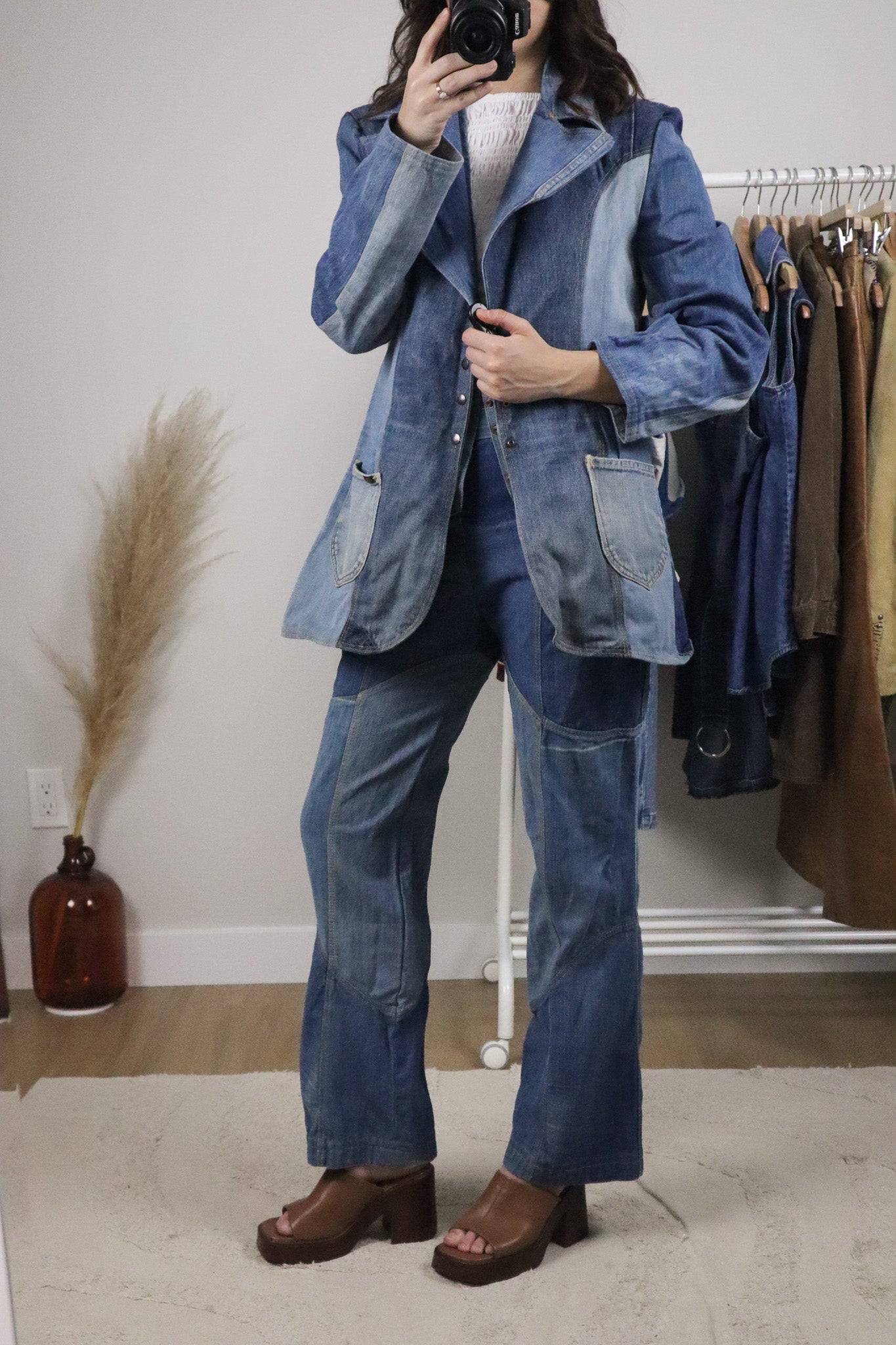 Made in Canada x Vintage x 1970s Lee Patchwork 3 Piece Set (8)