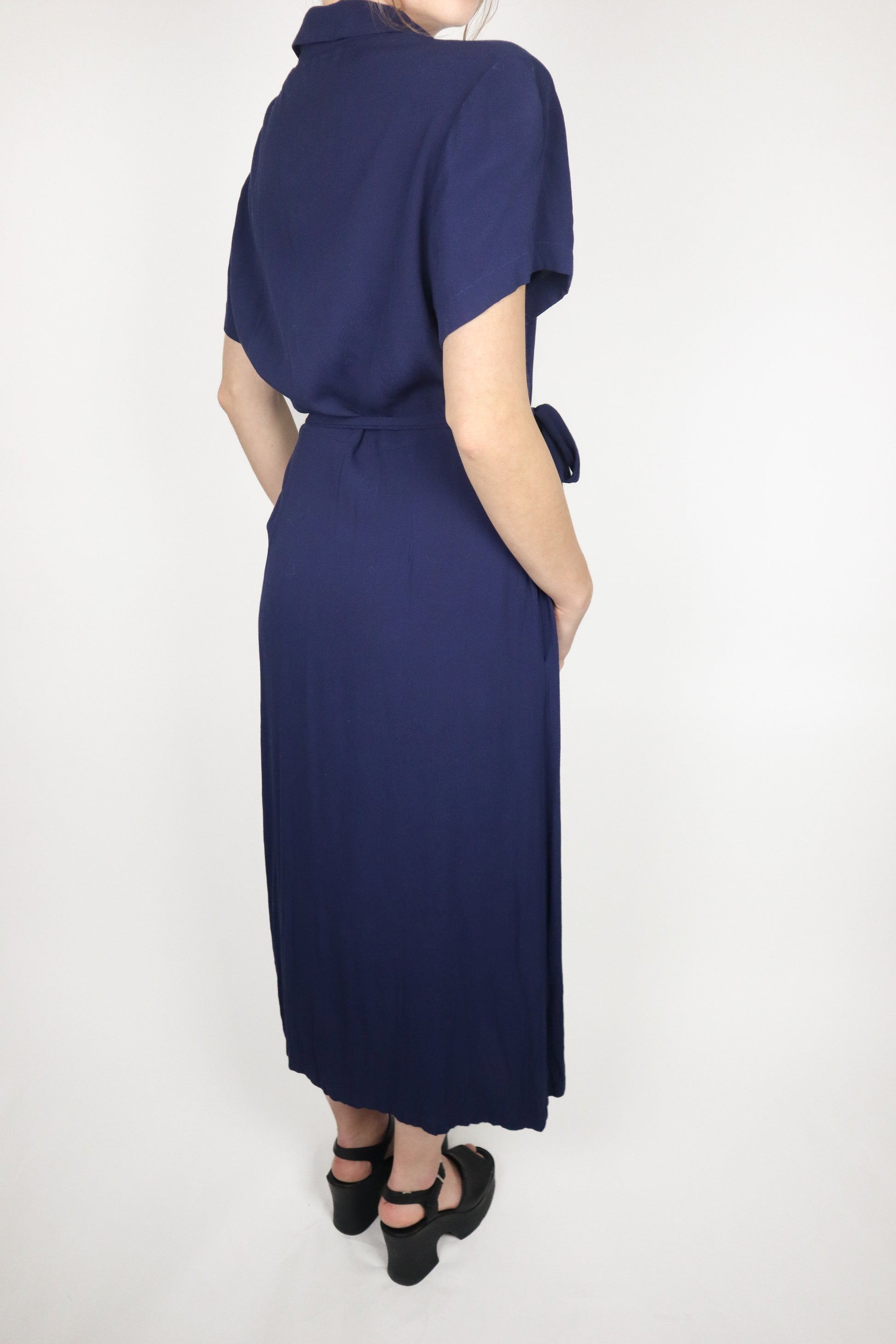 Wilfred x Button Up Maxi Dress (L)