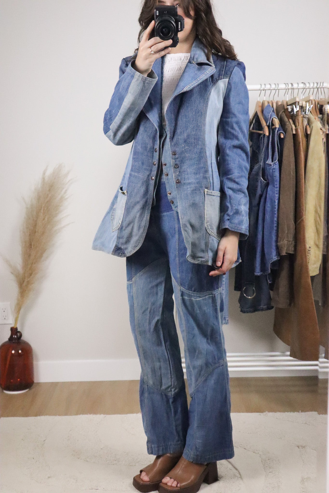 Made in Canada x Vintage x 1970s Lee Patchwork 3 Piece Set (8)