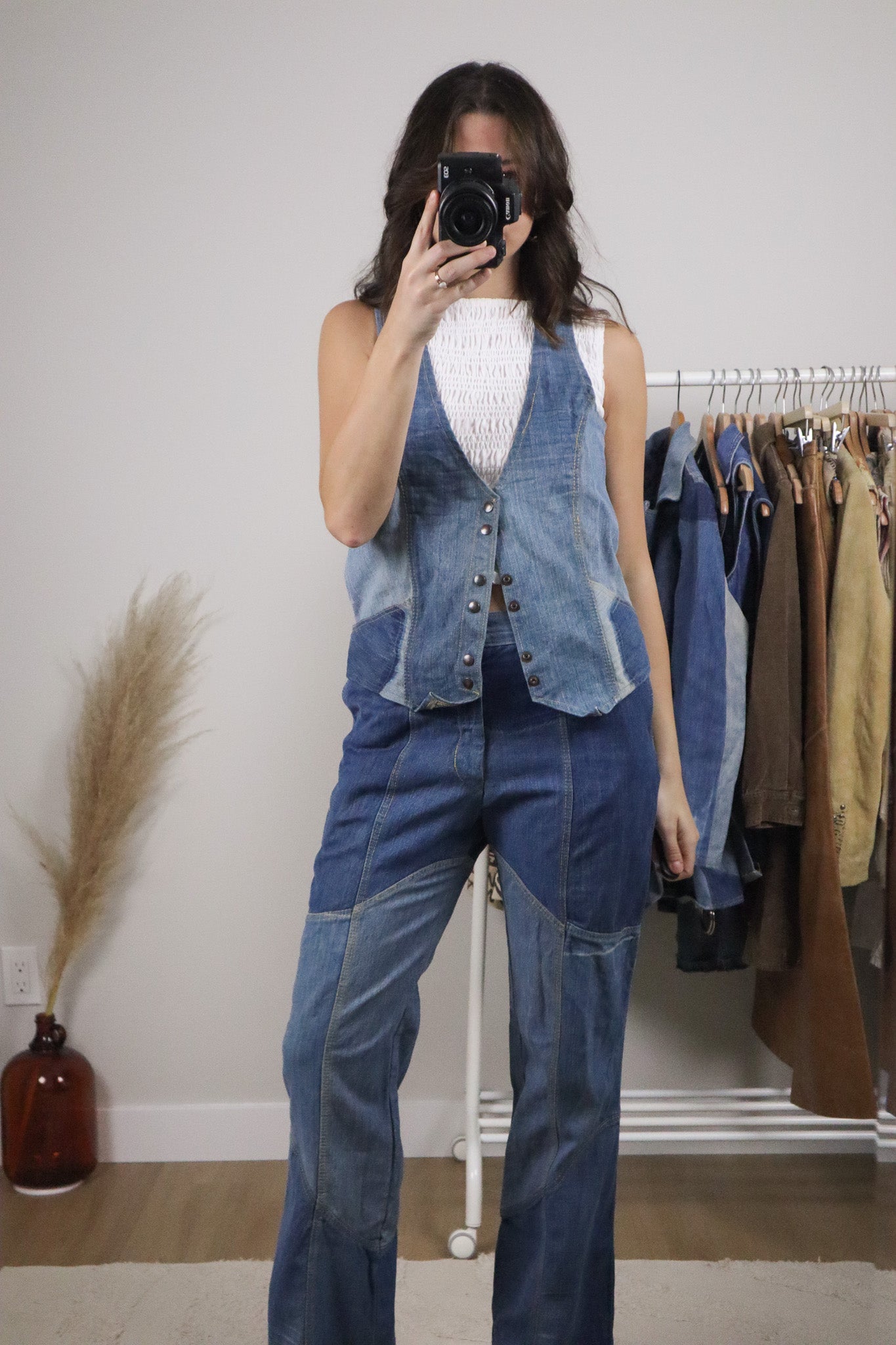 Made in Canada x Vintage x 1970s Lee Patchwork 3 Piece Set (8)