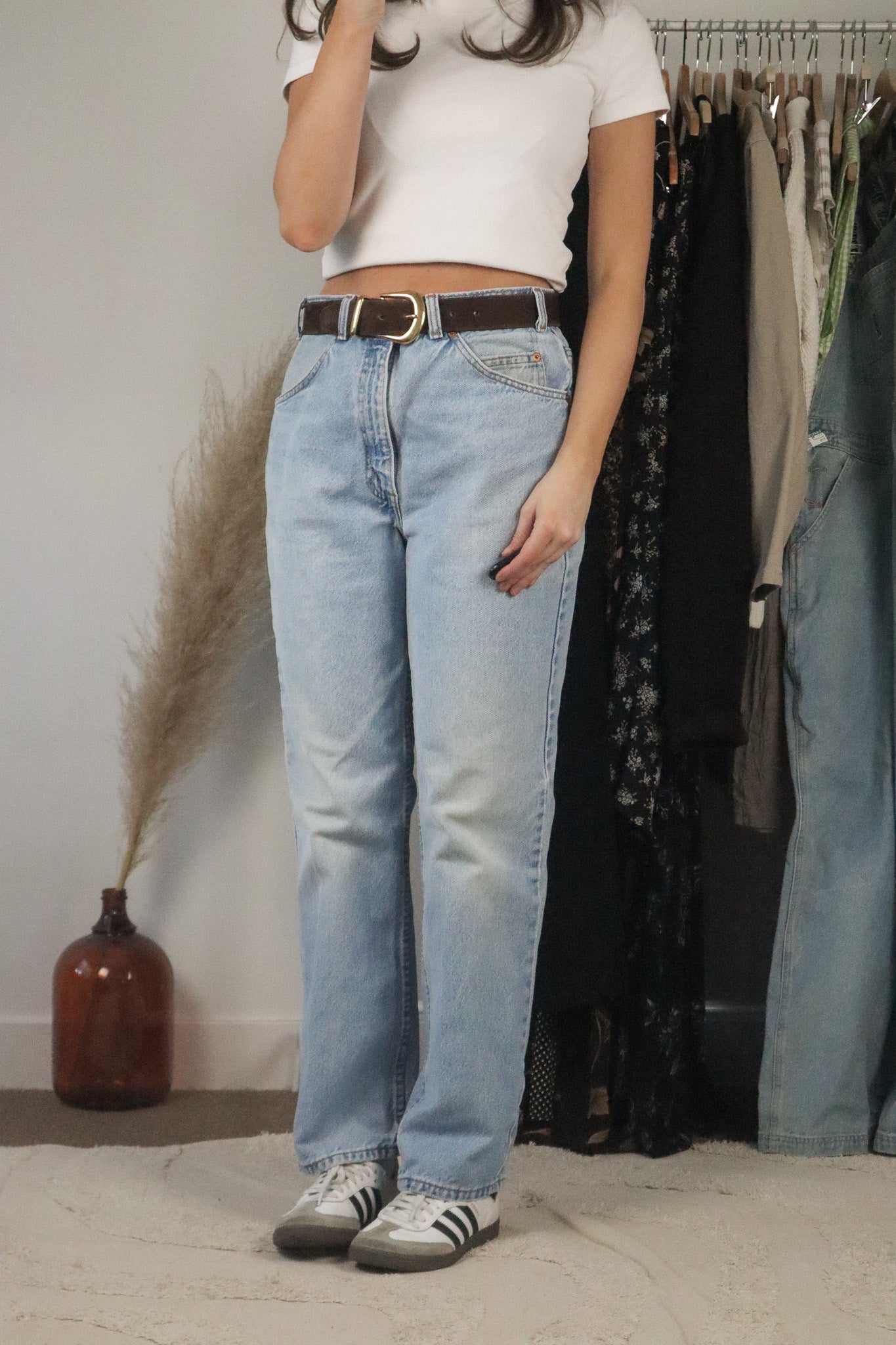 Made in Canada x Vintage x Orange Tab 619 Levi's (29/30)
