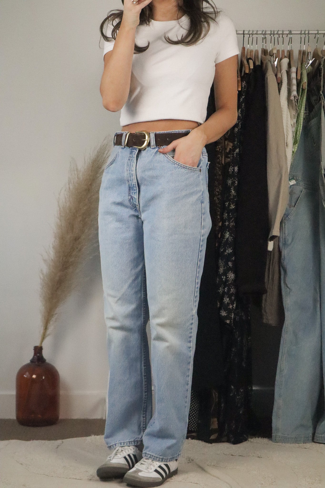 Made in Canada x Vintage x Orange Tab 619 Levi's (29/30)