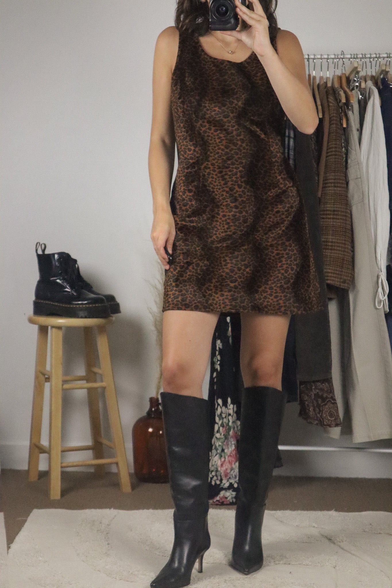Made in Canada x Vintage x Cheetah Dress (8)
