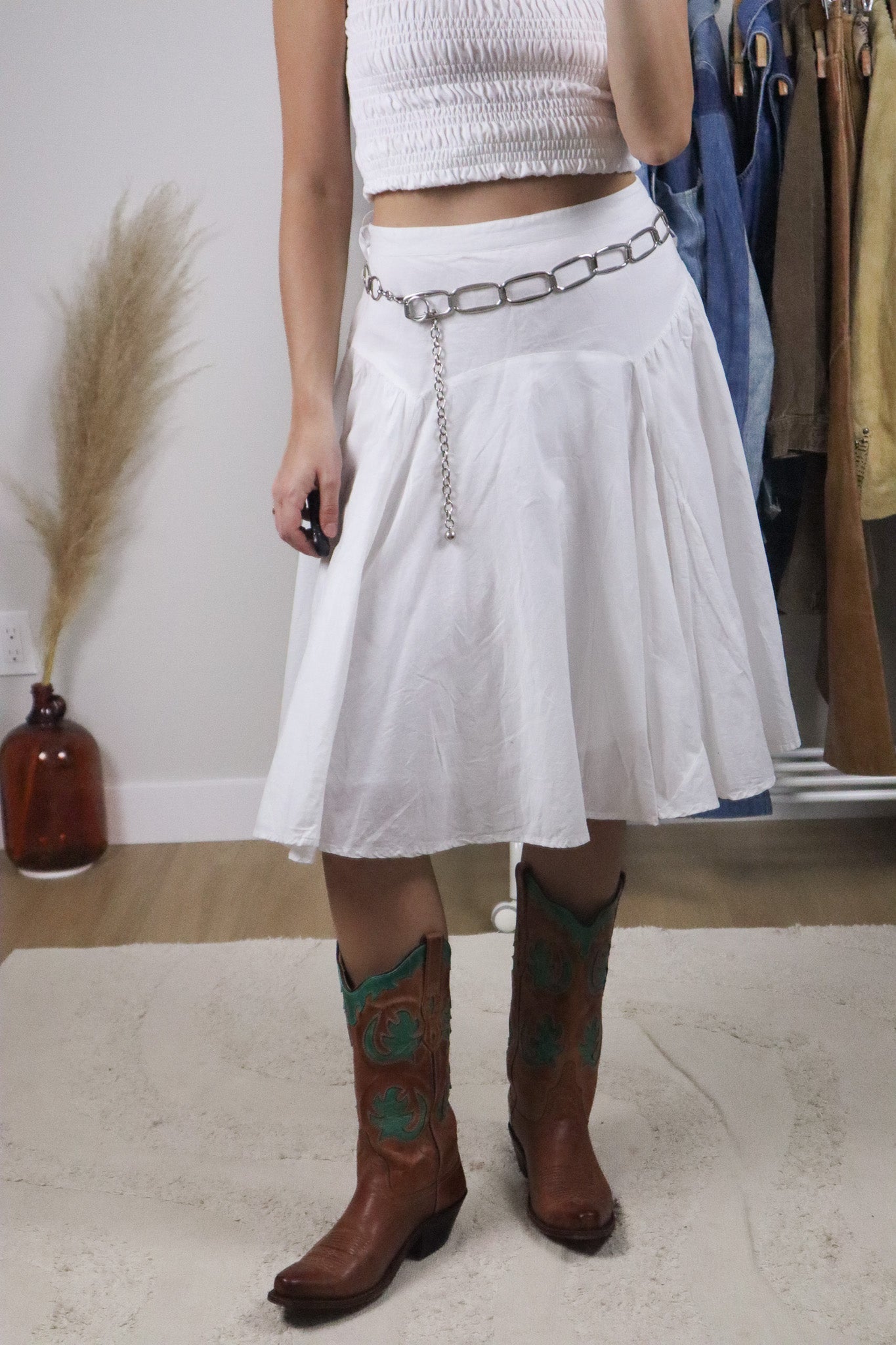 Vintage x Chain Belt (M-L)