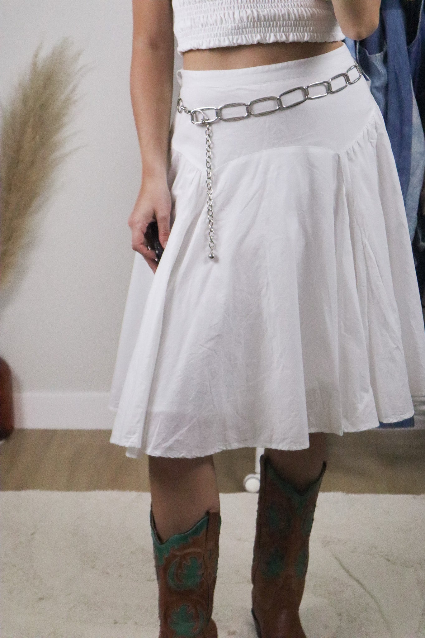 Vintage x Chain Belt (M-L)