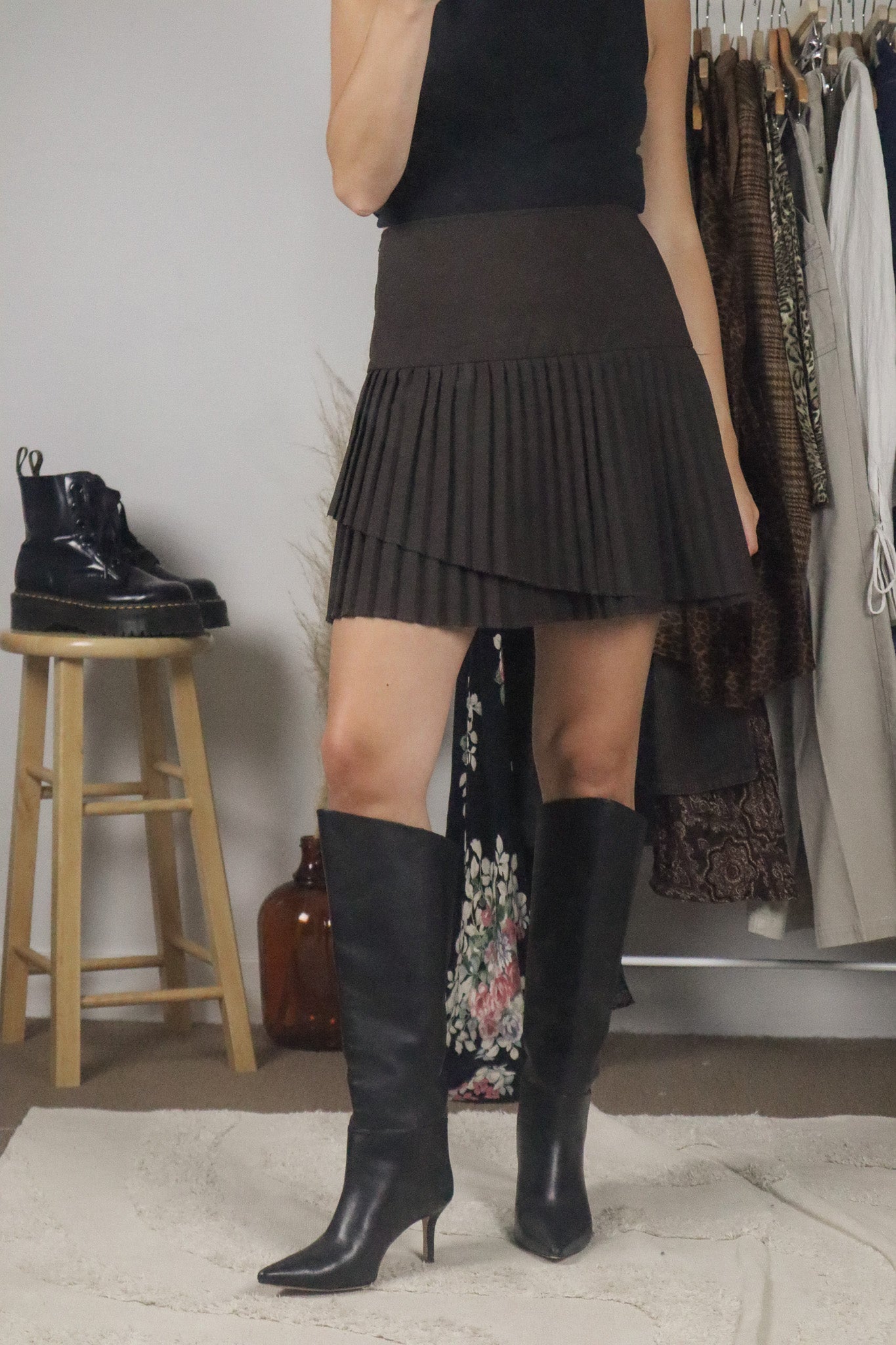 Made in Canada x Vintage x Pleated Skirt (6)