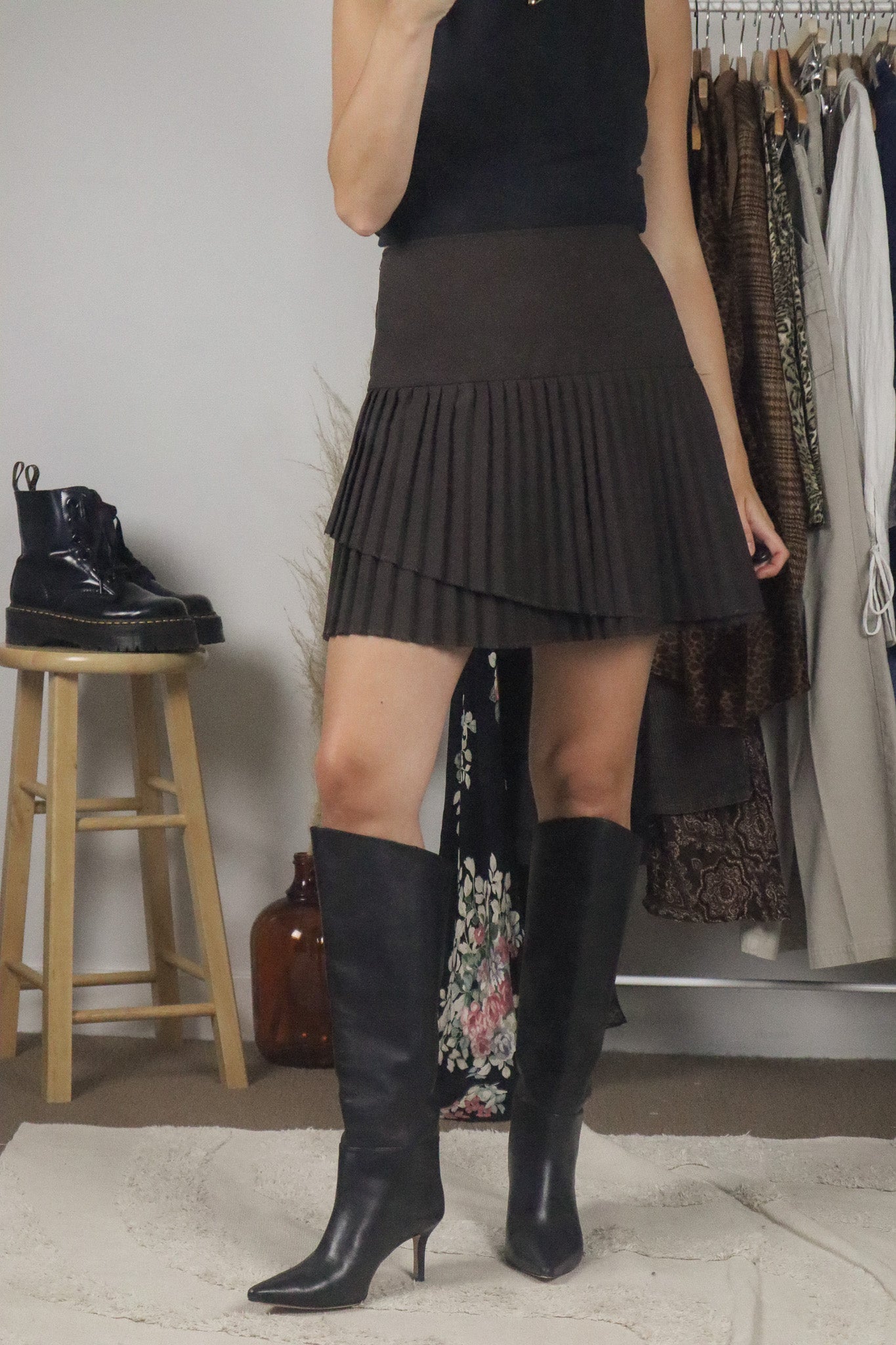 Made in Canada x Vintage x Pleated Skirt (6)