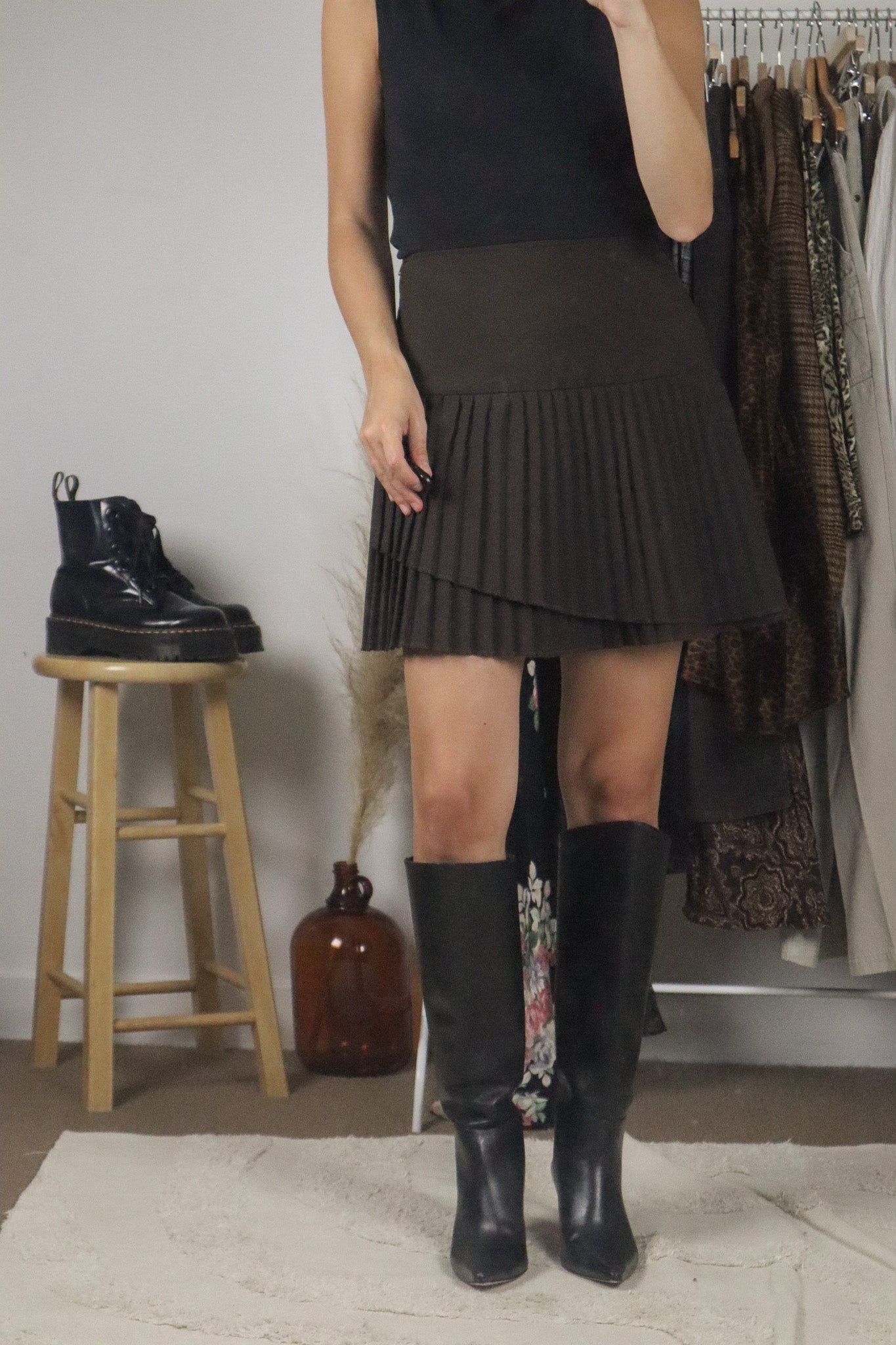 Made in Canada x Vintage x Pleated Skirt (6)