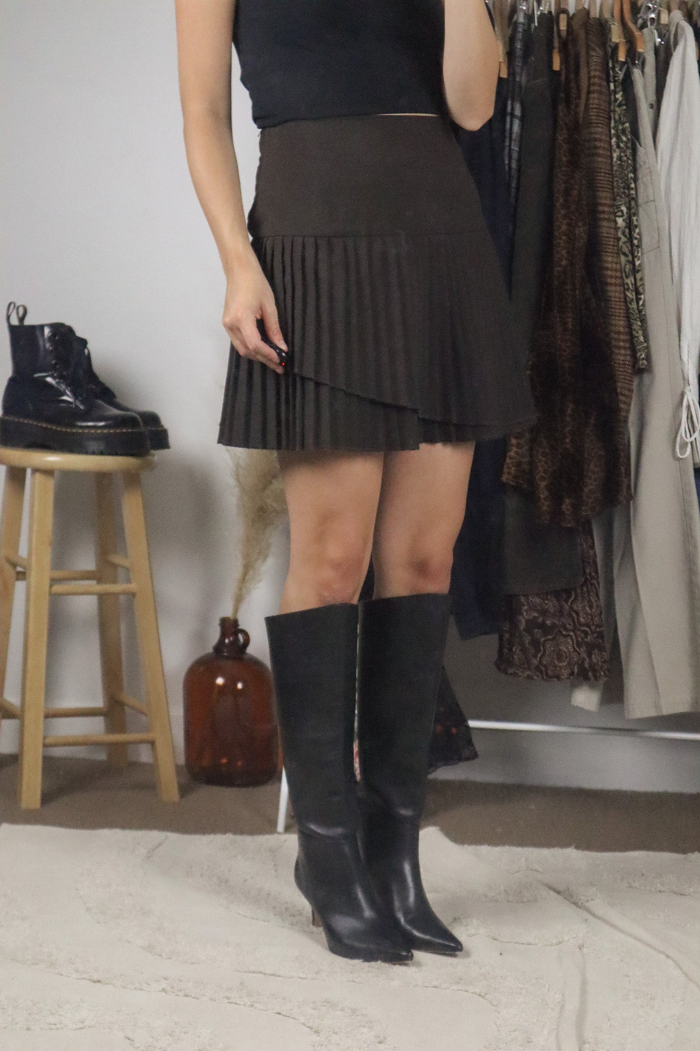 Made in Canada x Vintage x Pleated Skirt (6)