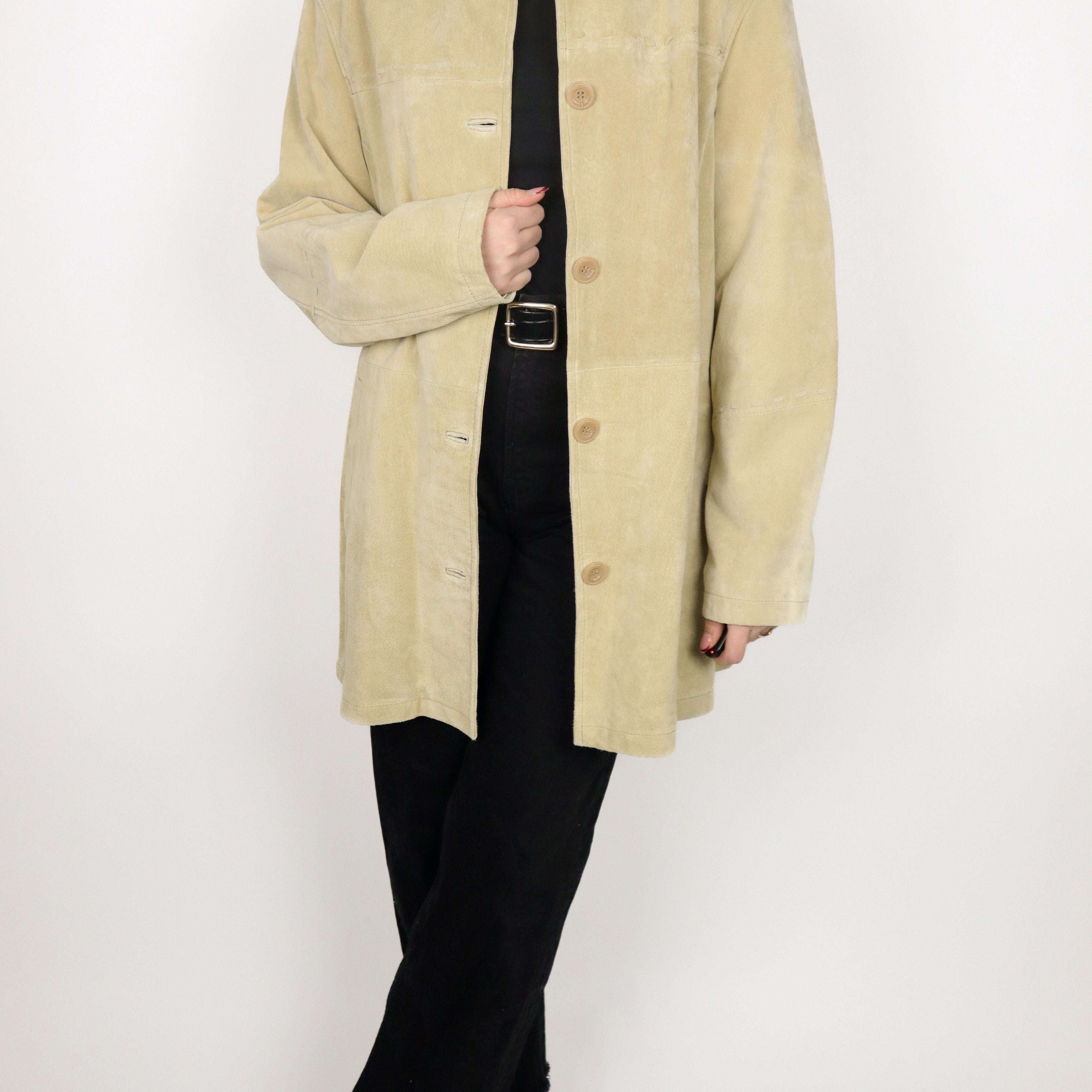 Deadstock x Vintage x Suede Jacket (M)