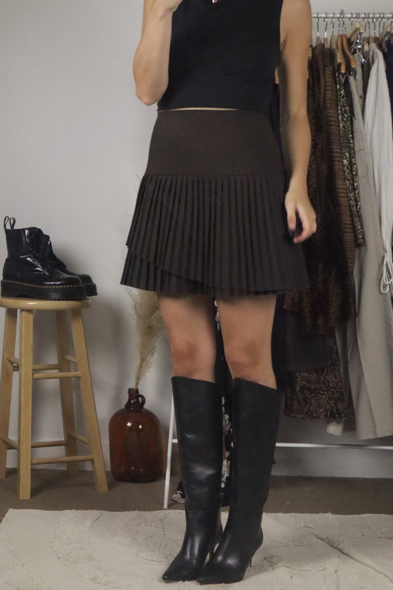 Made in Canada x Vintage x Pleated Skirt (6)