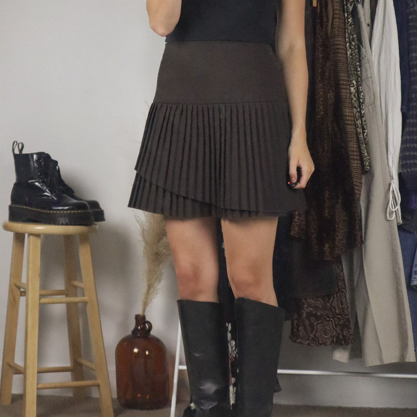 Made in Canada x Vintage x Pleated Skirt (6)