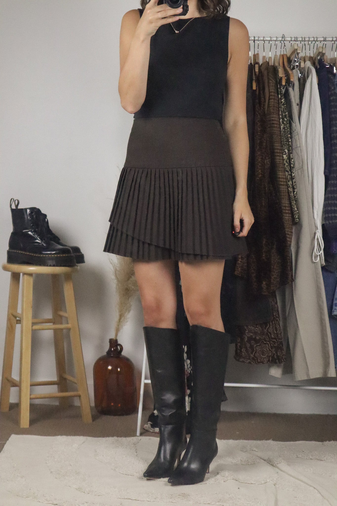 Made in Canada x Vintage x Pleated Skirt (6)