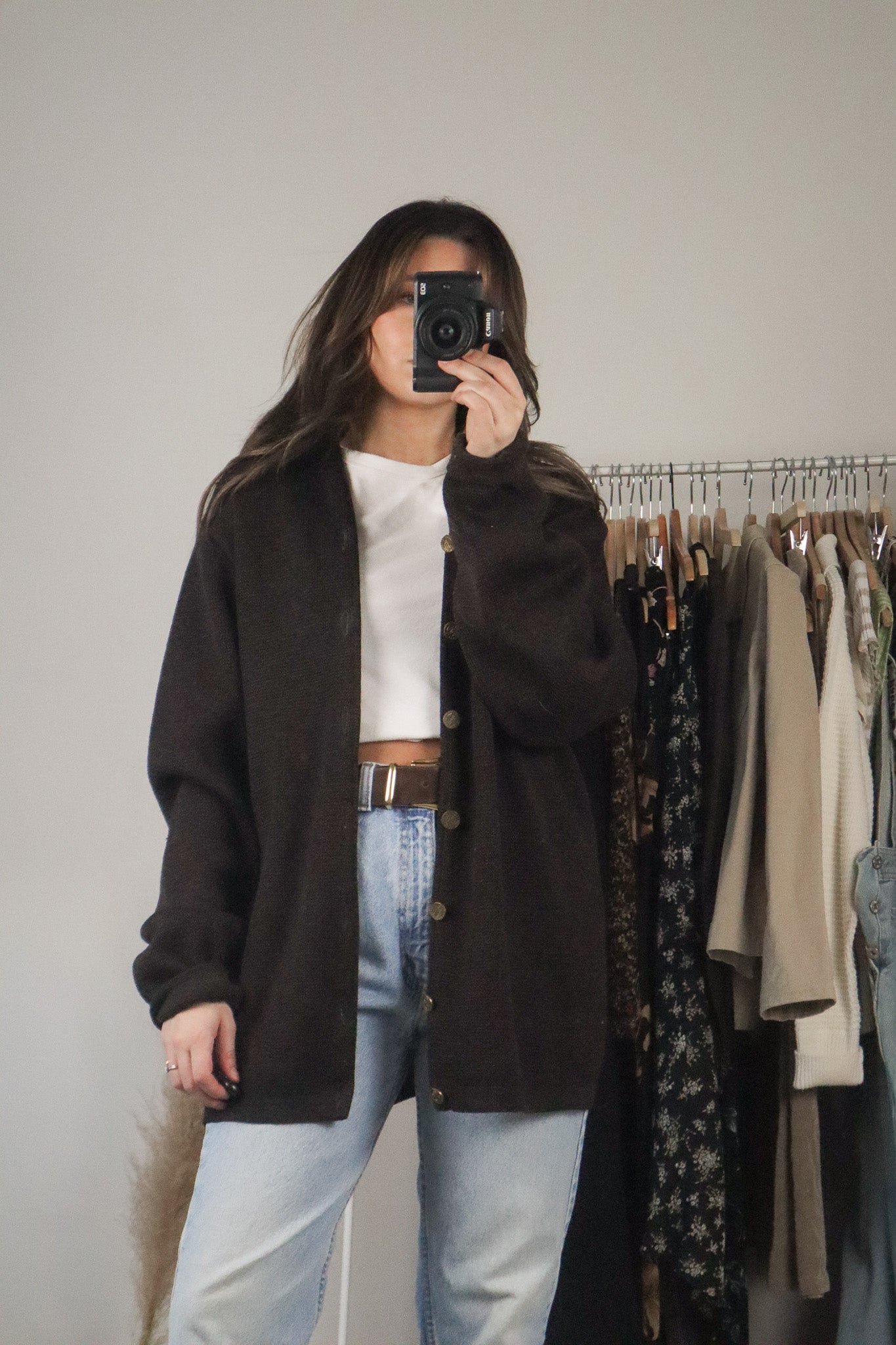 Vintage x Wool Chunky Cardigan (S-XL)