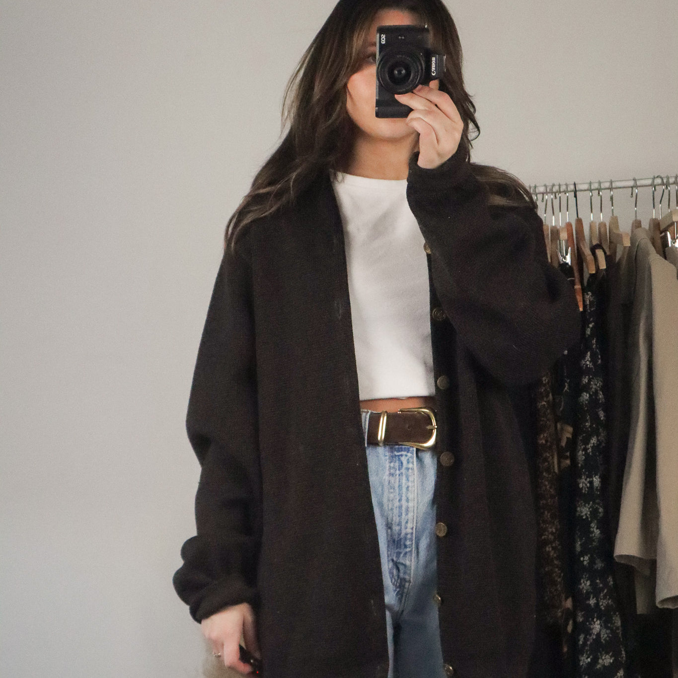 Vintage x Wool Chunky Cardigan (S-XL)