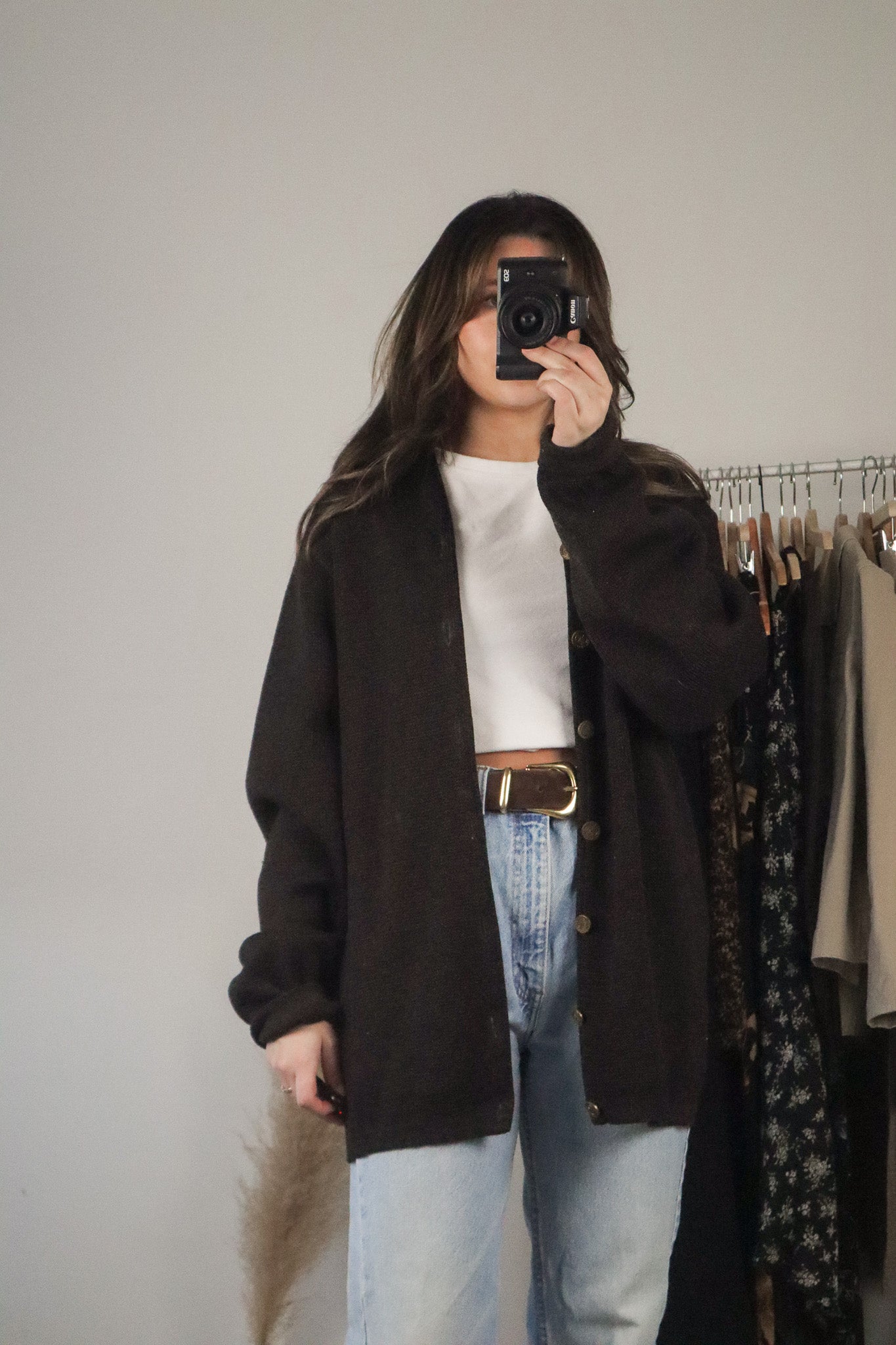 Vintage x Wool Chunky Cardigan (S-XL)