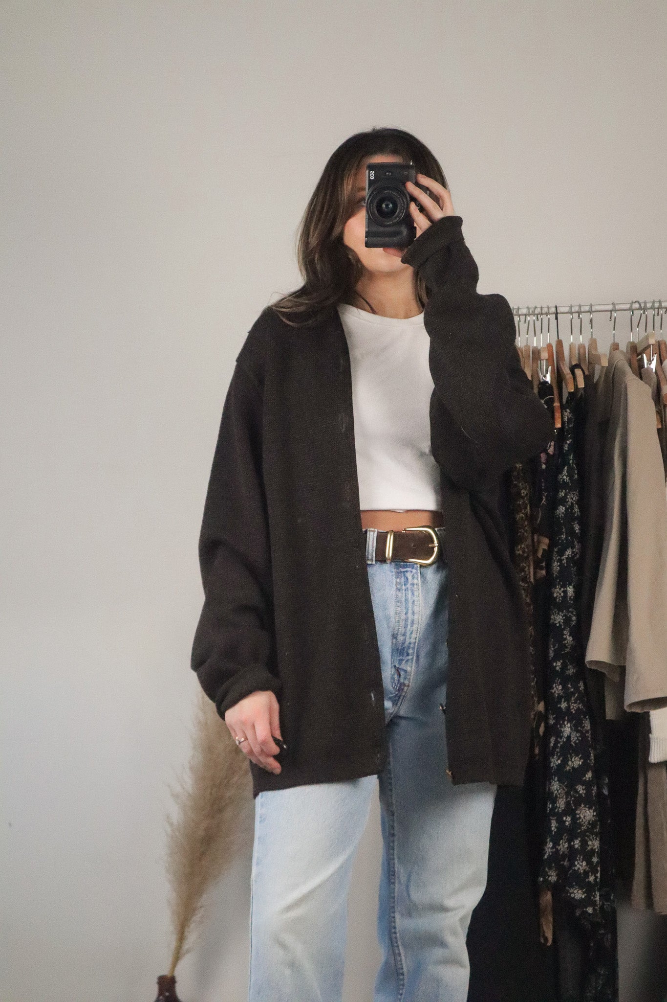 Vintage x Wool Chunky Cardigan (S-XL)