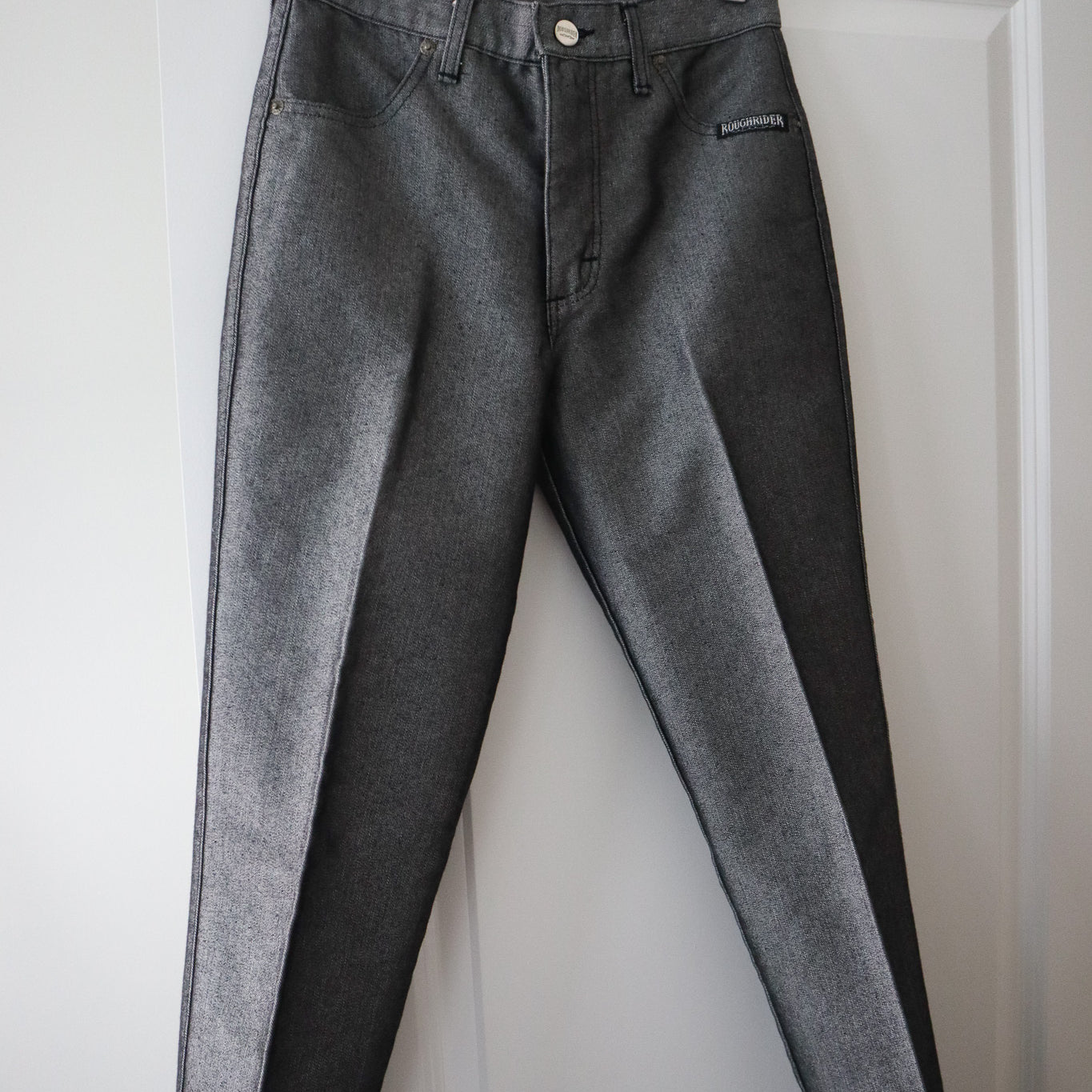 Made in USA x Vintage x Western Silver Jeans (00/0)