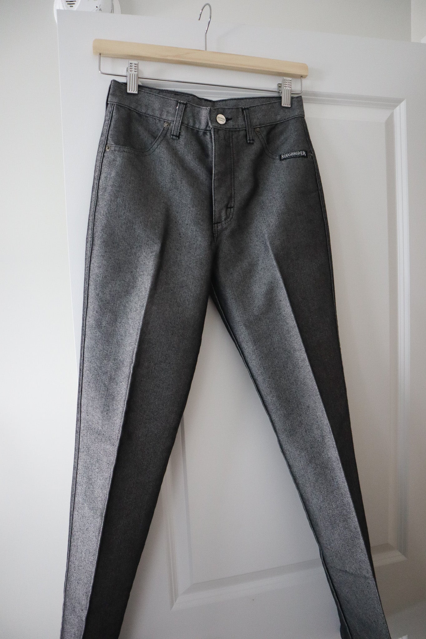 Made in USA x Vintage x Western Silver Jeans (00/0)