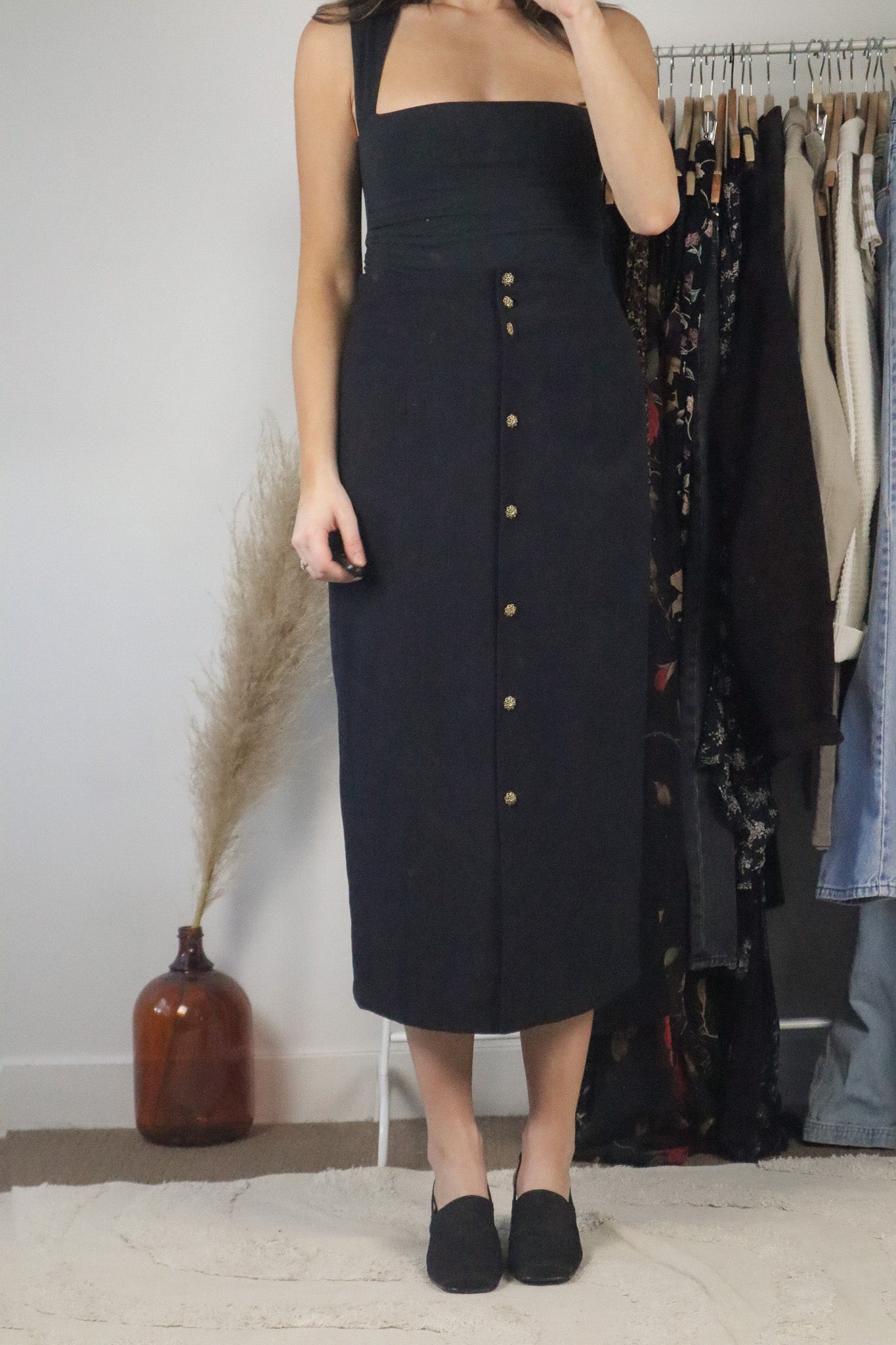Made in Canada x Vintage x Midi Skirt (4)