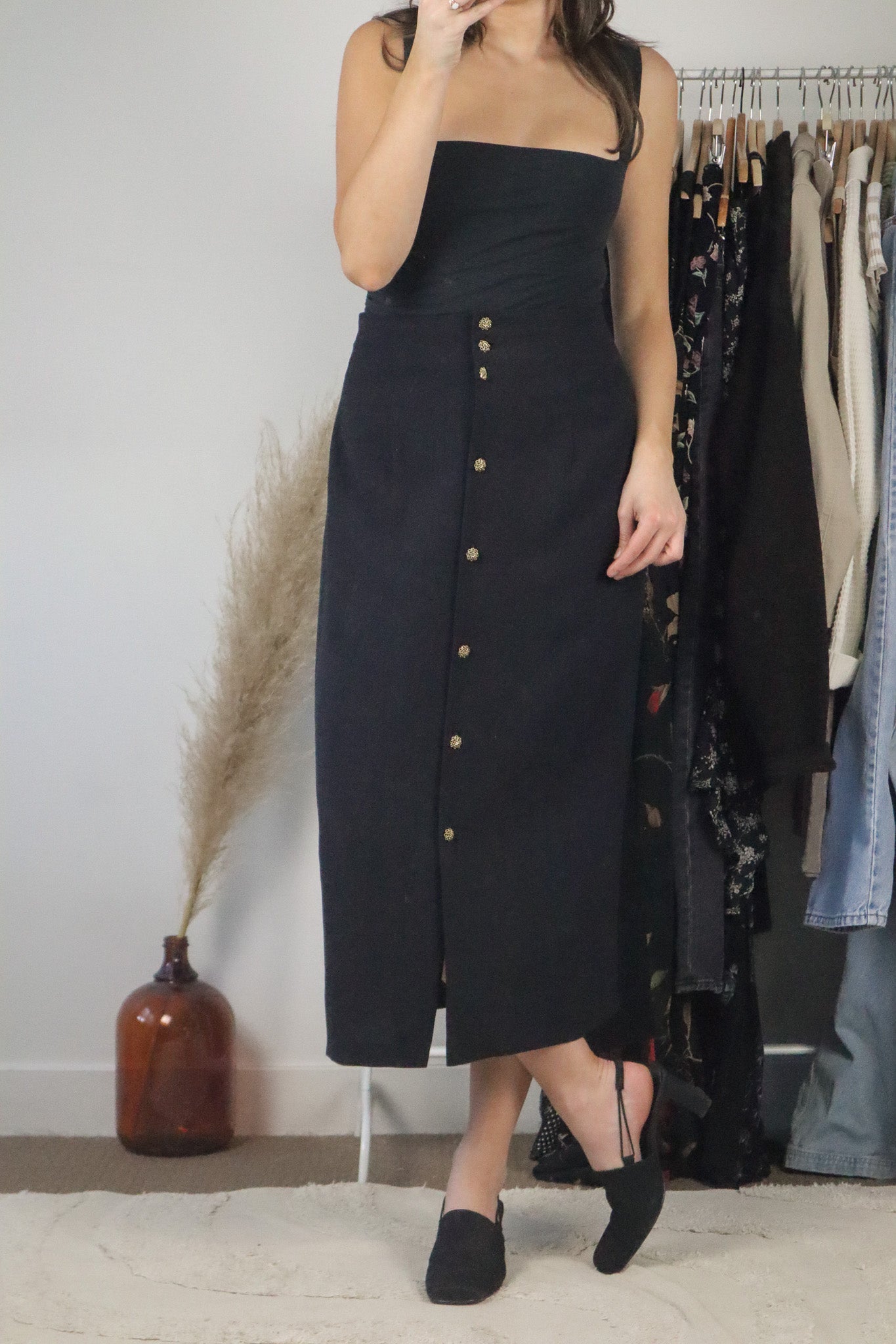 Made in Canada x Vintage x Midi Skirt (4)