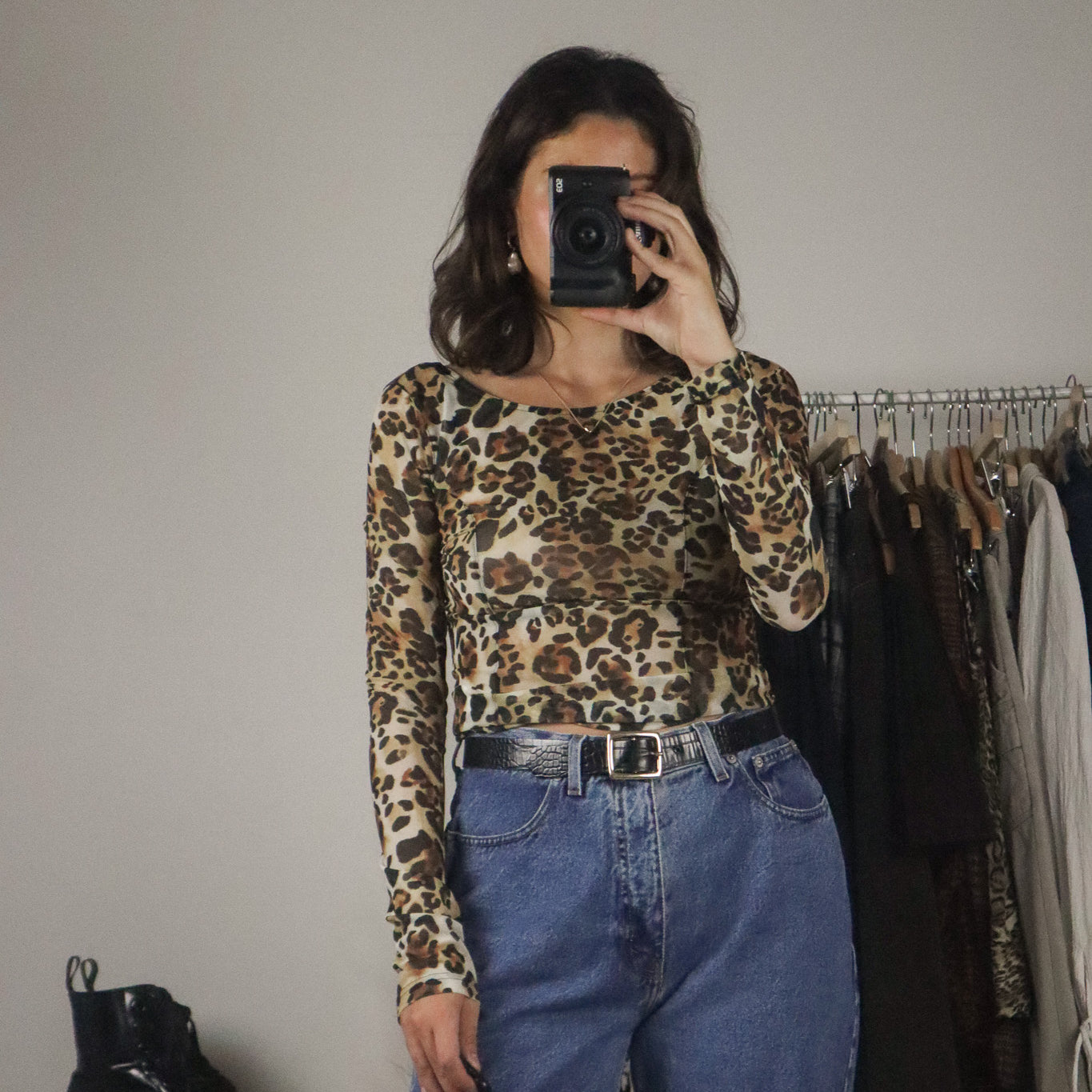Modern x Mesh Cheetah Long-Sleeve (4/6)
