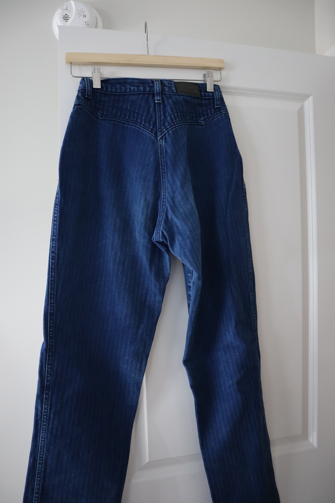 Vintage x Rockies Striped Western Jeans (XS)