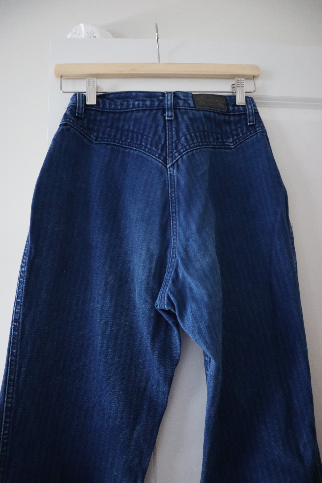 Vintage x Rockies Striped Western Jeans (XS)