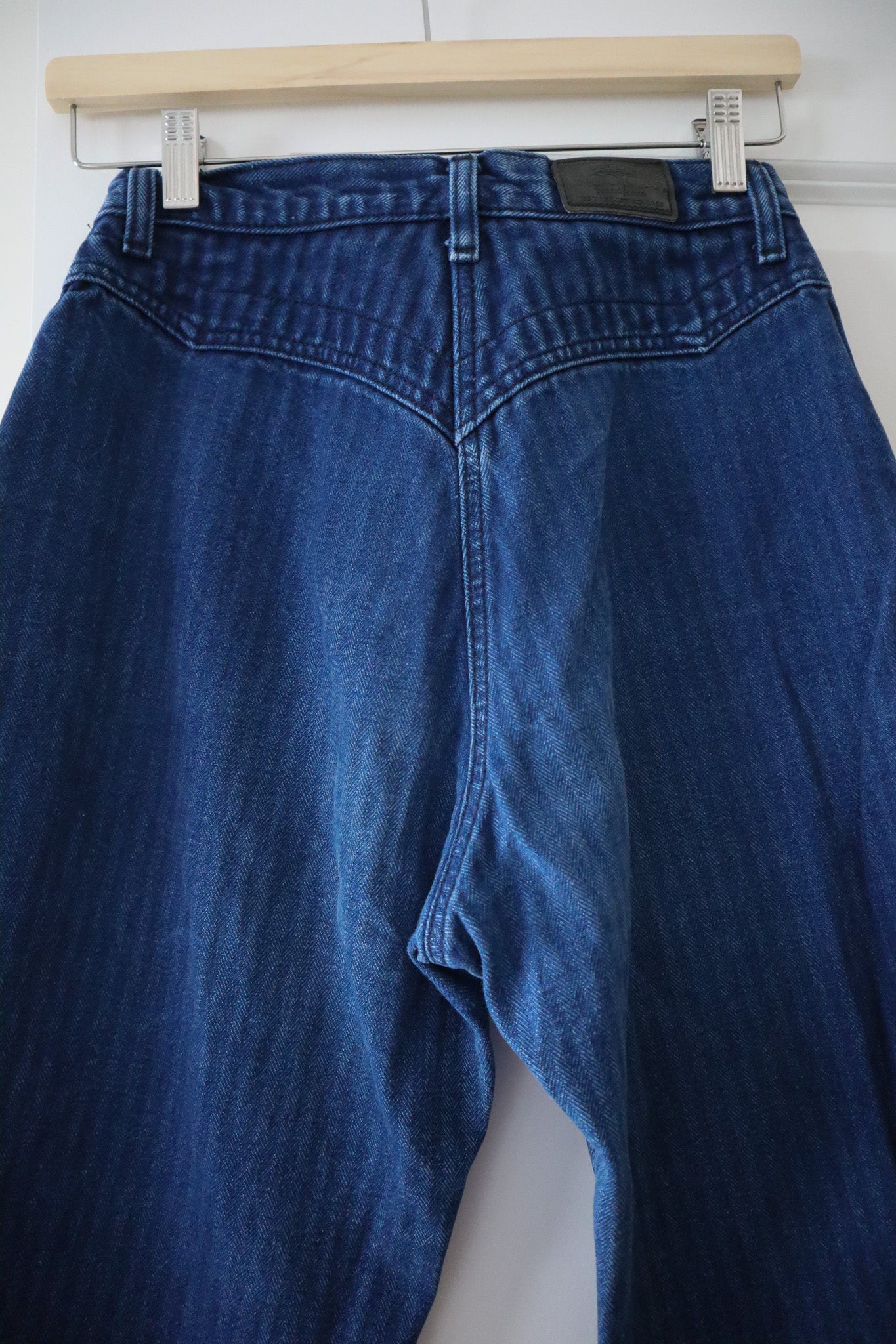 Vintage x Rockies Striped Western Jeans (XS)