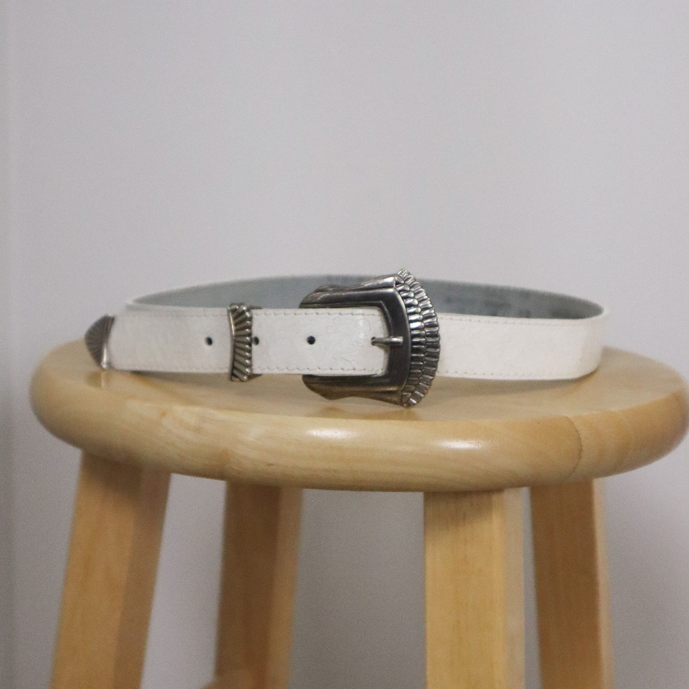 Made in Canada x Vintage x Leather Belt (S/M)