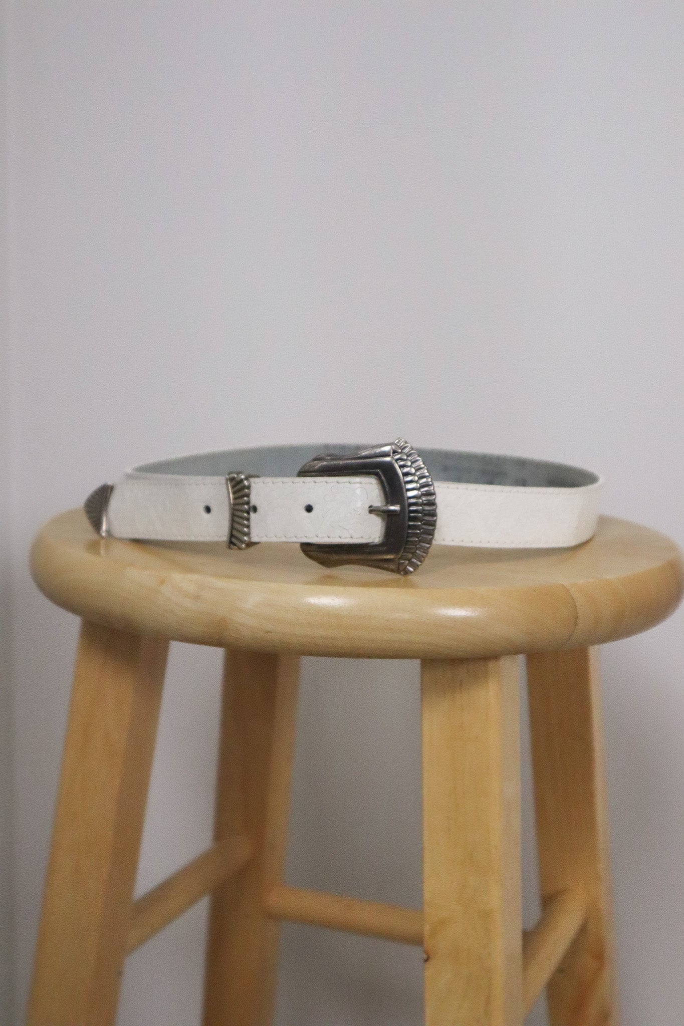 Made in Canada x Vintage x Leather Belt (S/M)