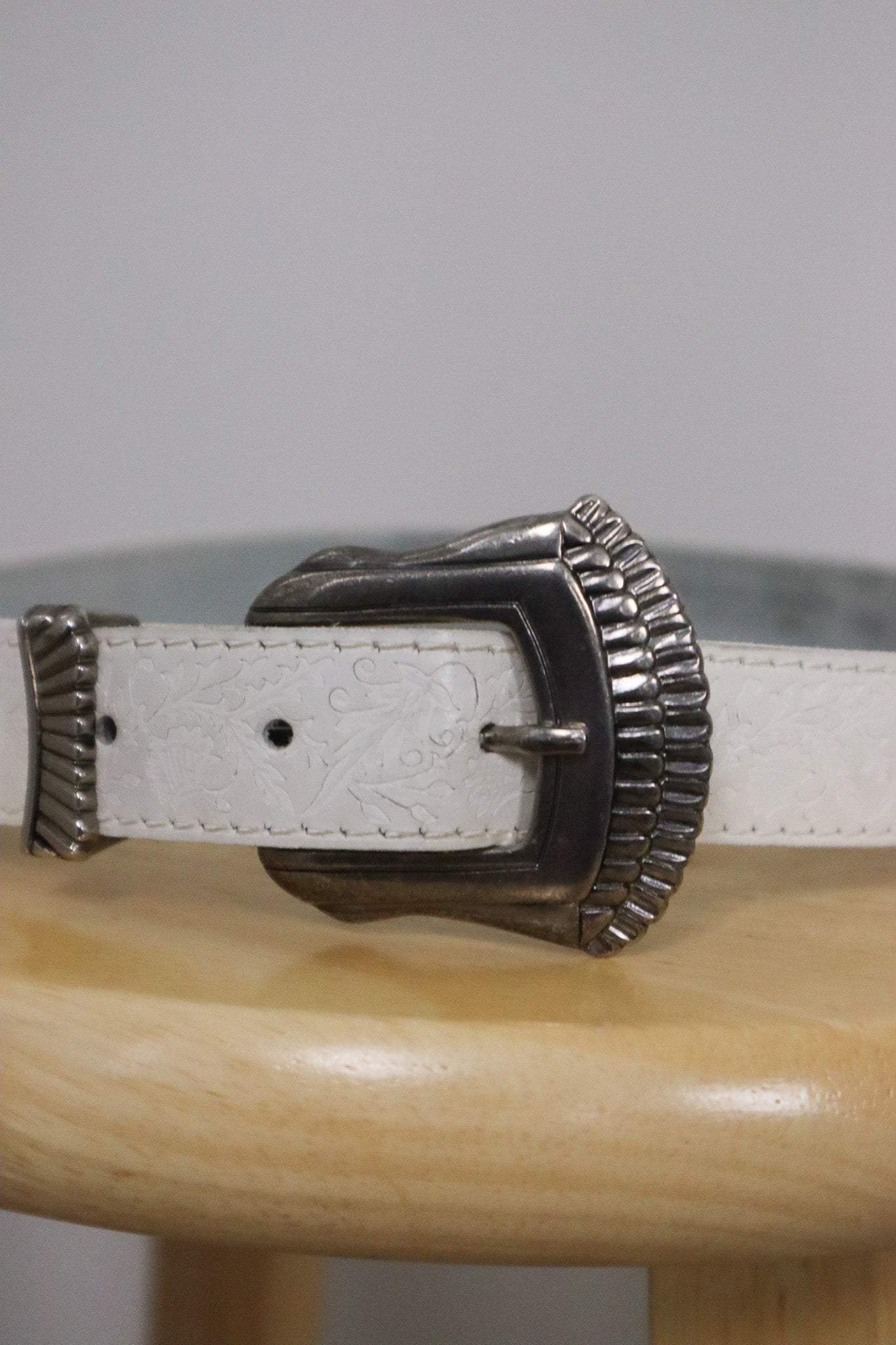 Made in Canada x Vintage x Leather Belt (S/M)