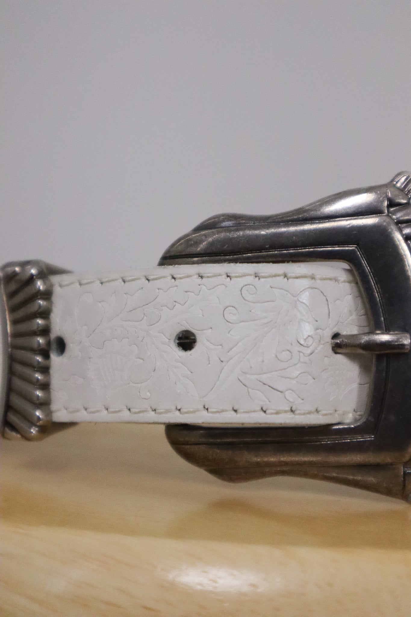 Made in Canada x Vintage x Leather Belt (S/M)