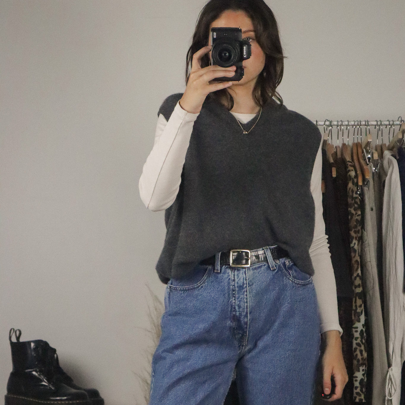 Vintage x Cashmere Sweater Vest (M/L)