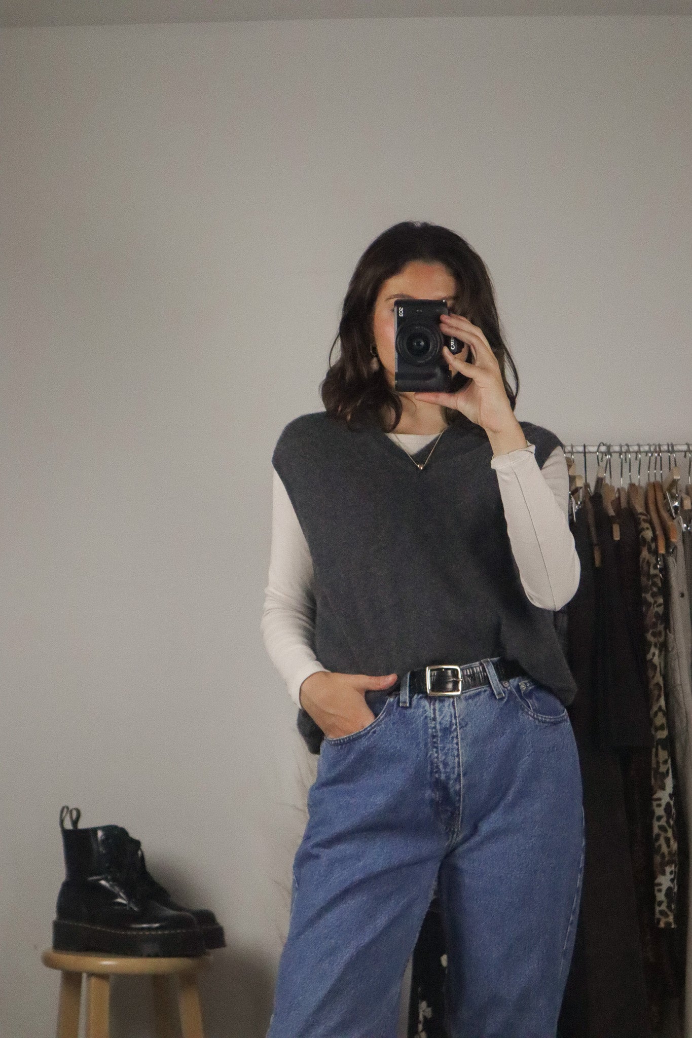 Vintage x Cashmere Sweater Vest (M/L)