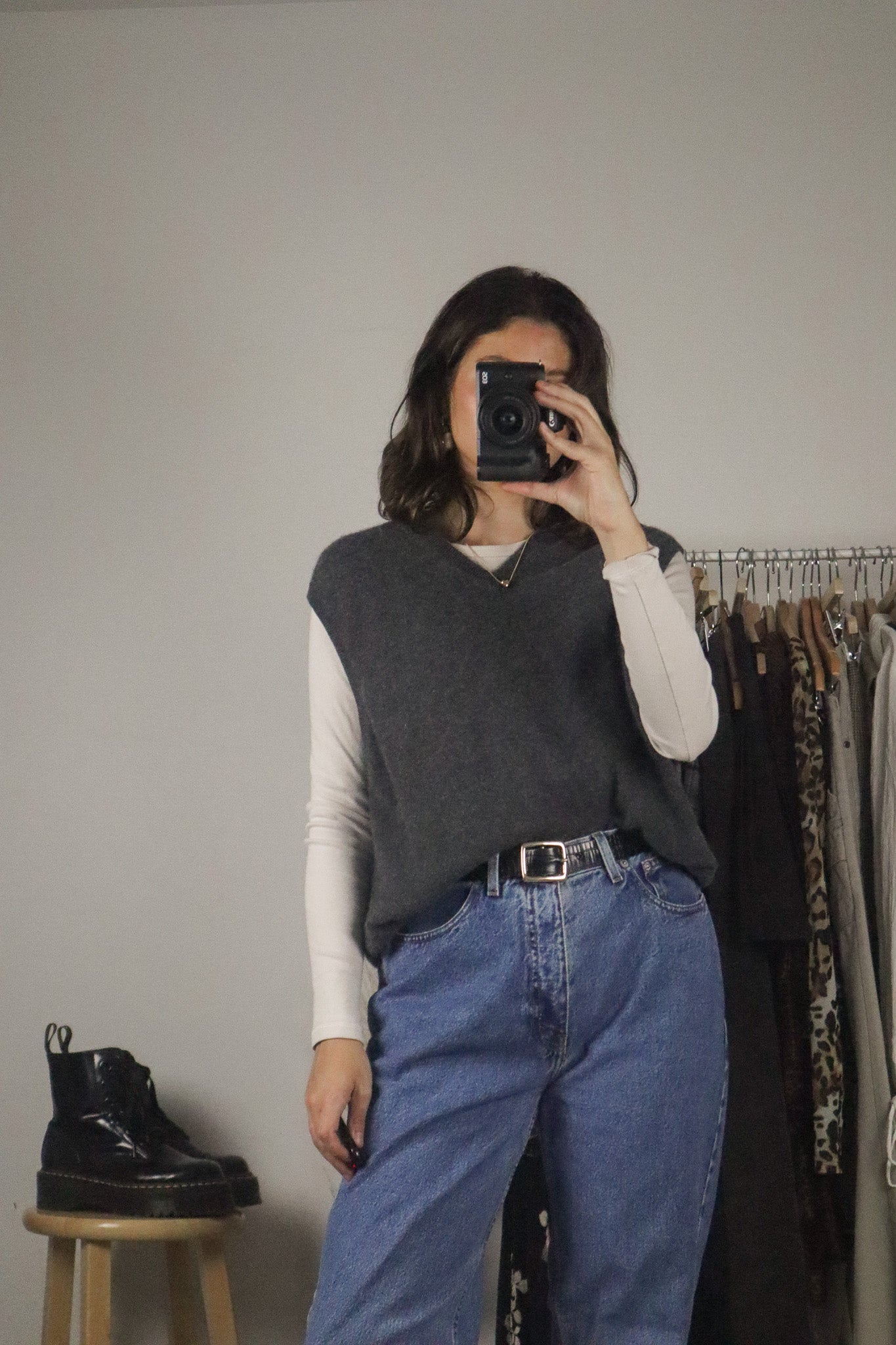 Vintage x Cashmere Sweater Vest (M/L)