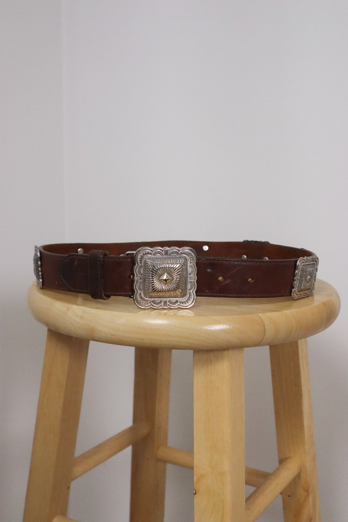 Made in USA x Vintage x Western Belt (XS)