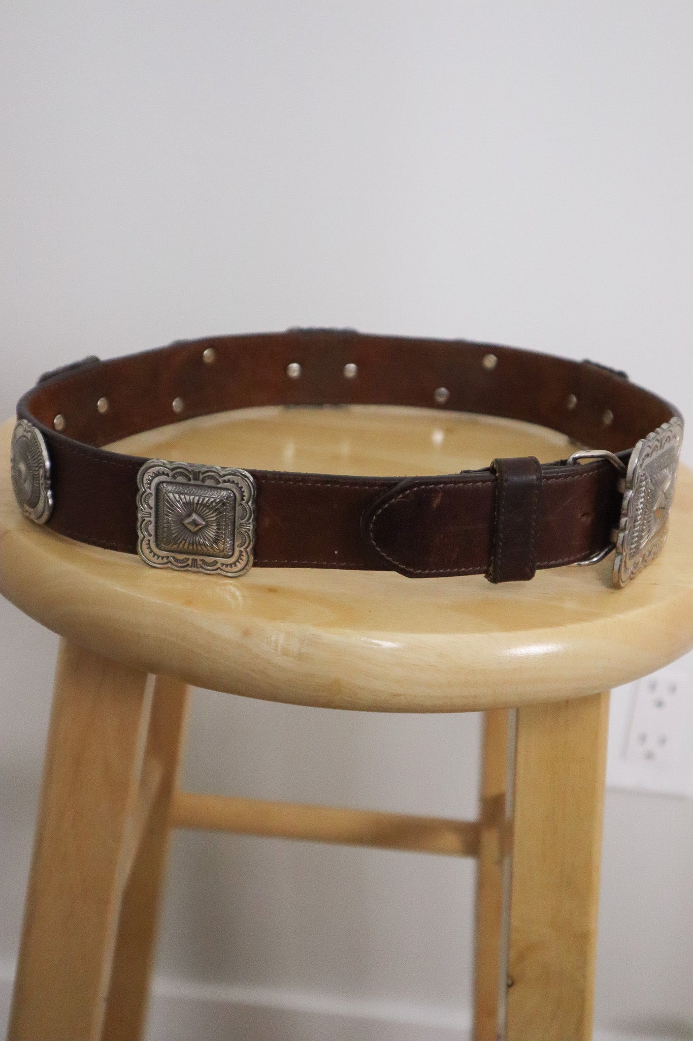 Made in USA x Vintage x Western Belt (XS)