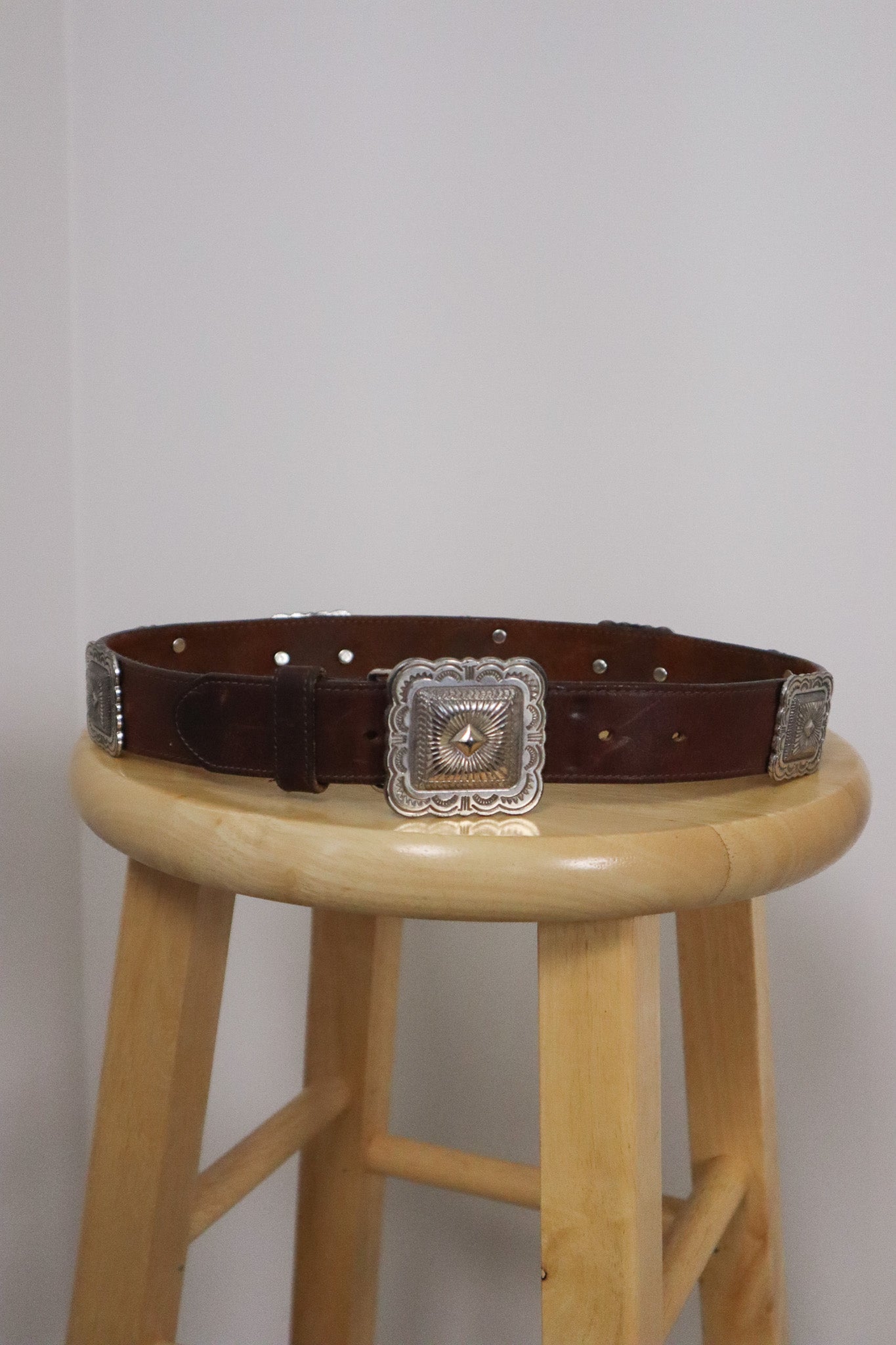 Made in USA x Vintage x Western Belt (XS)