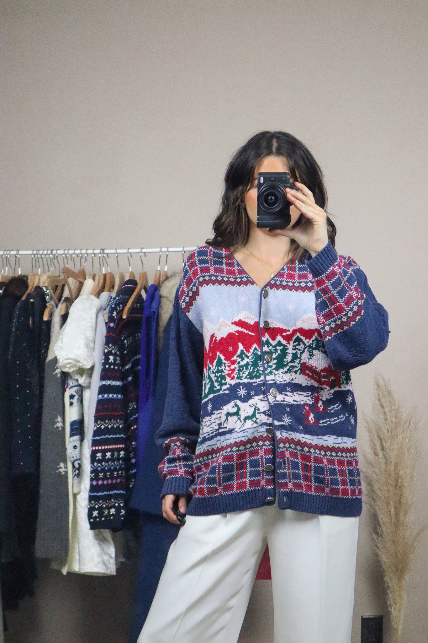 Vintage x Cabin Graphic Cardigan (M/L)