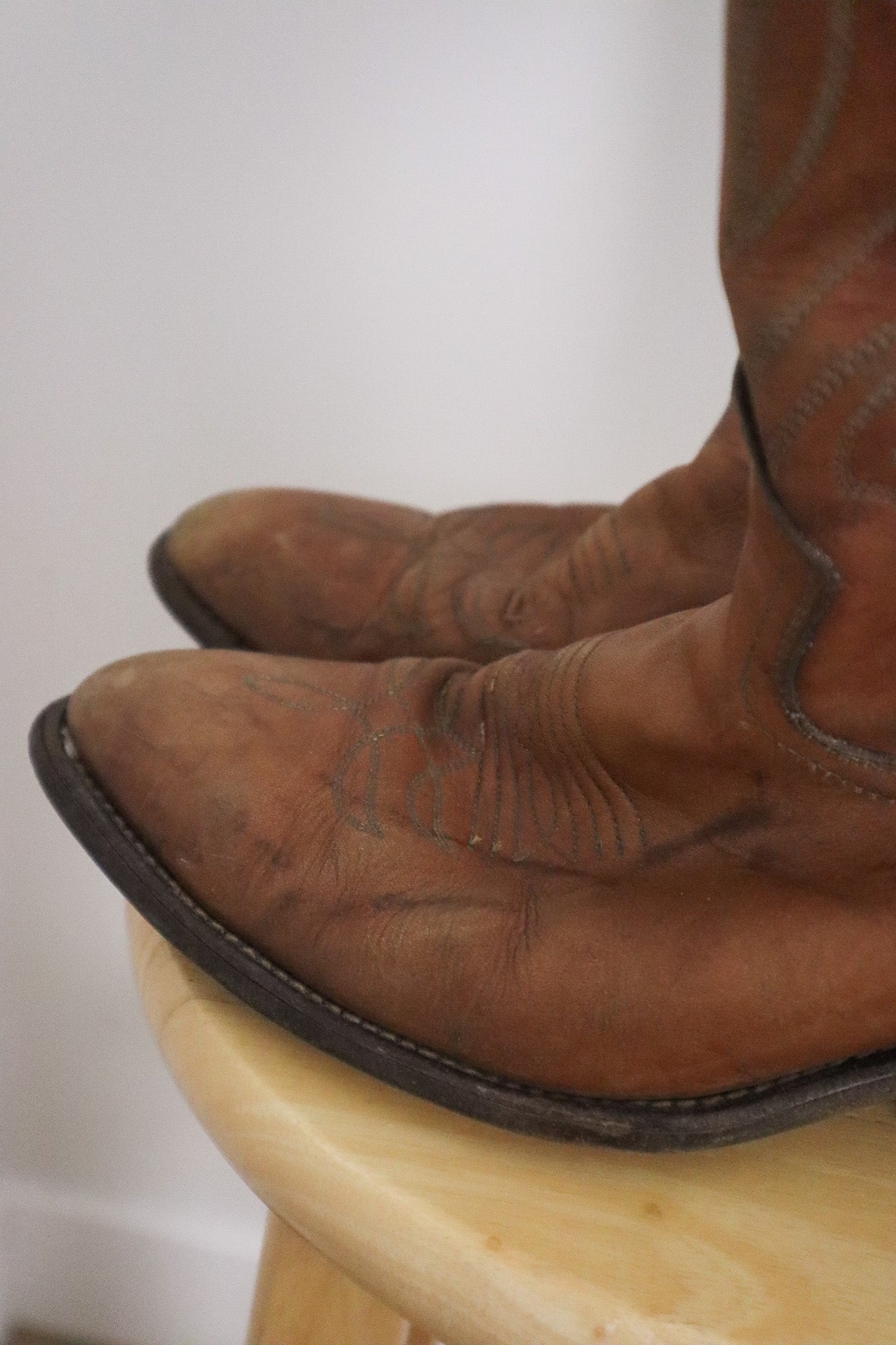 Made in Canada x Vintage x Boulet Leather Boots (8.5)