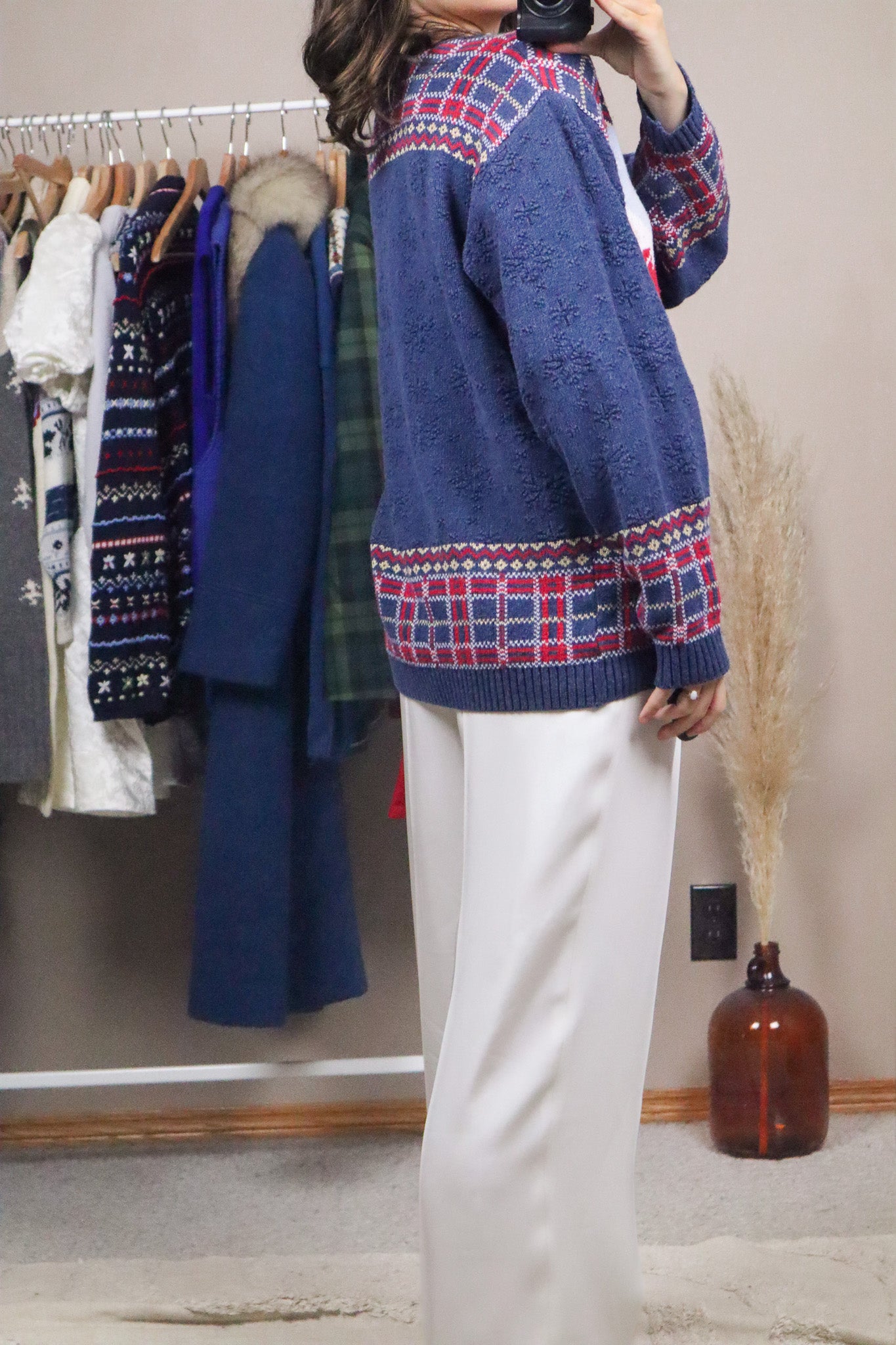 Vintage x Cabin Graphic Cardigan (M/L)