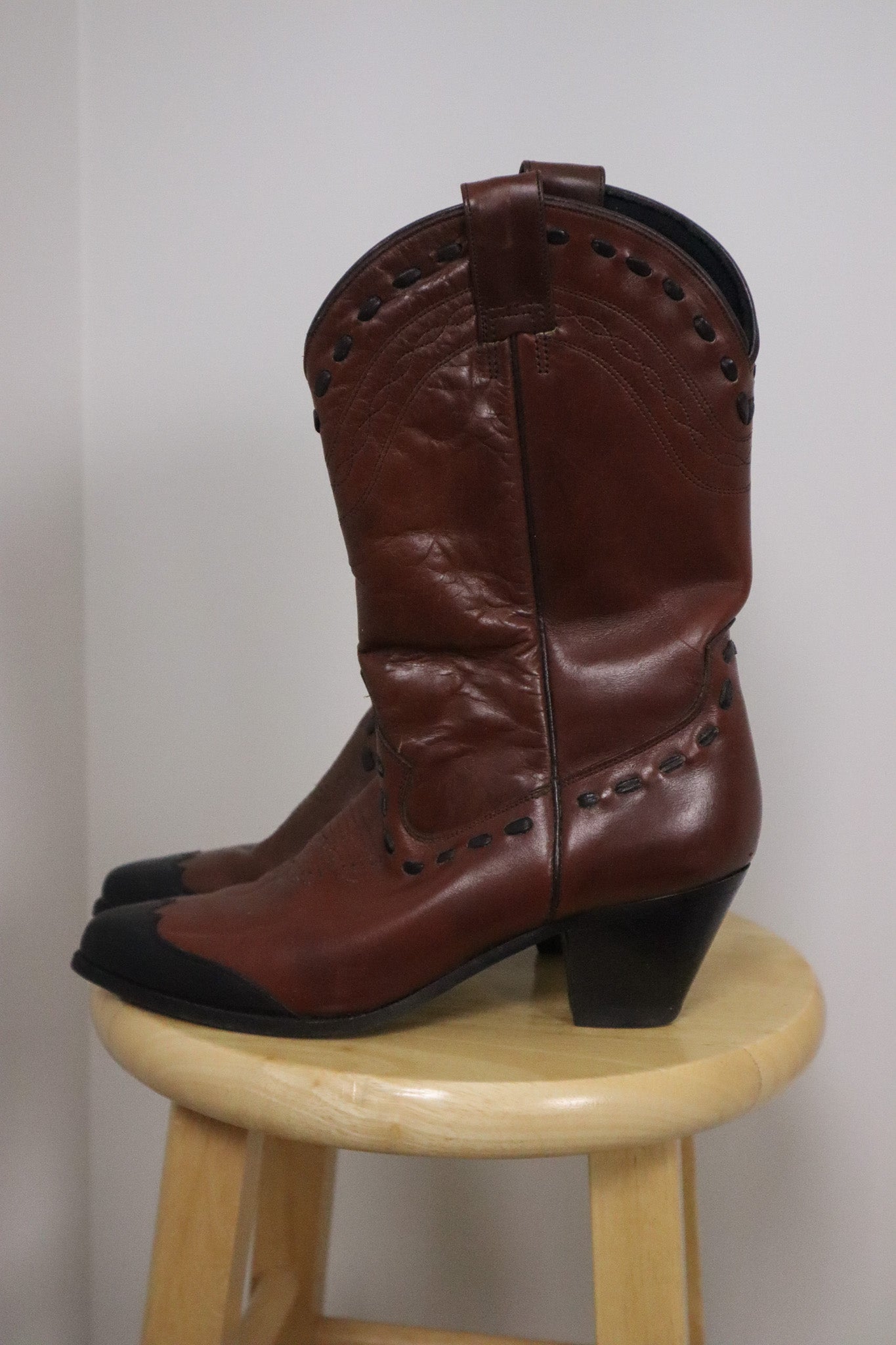 Vintage x Dingo Leather Boots (6.5/7)
