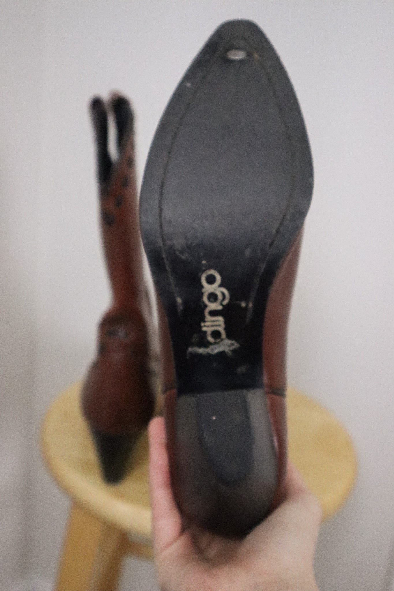 Vintage x Dingo Leather Boots (6.5/7)