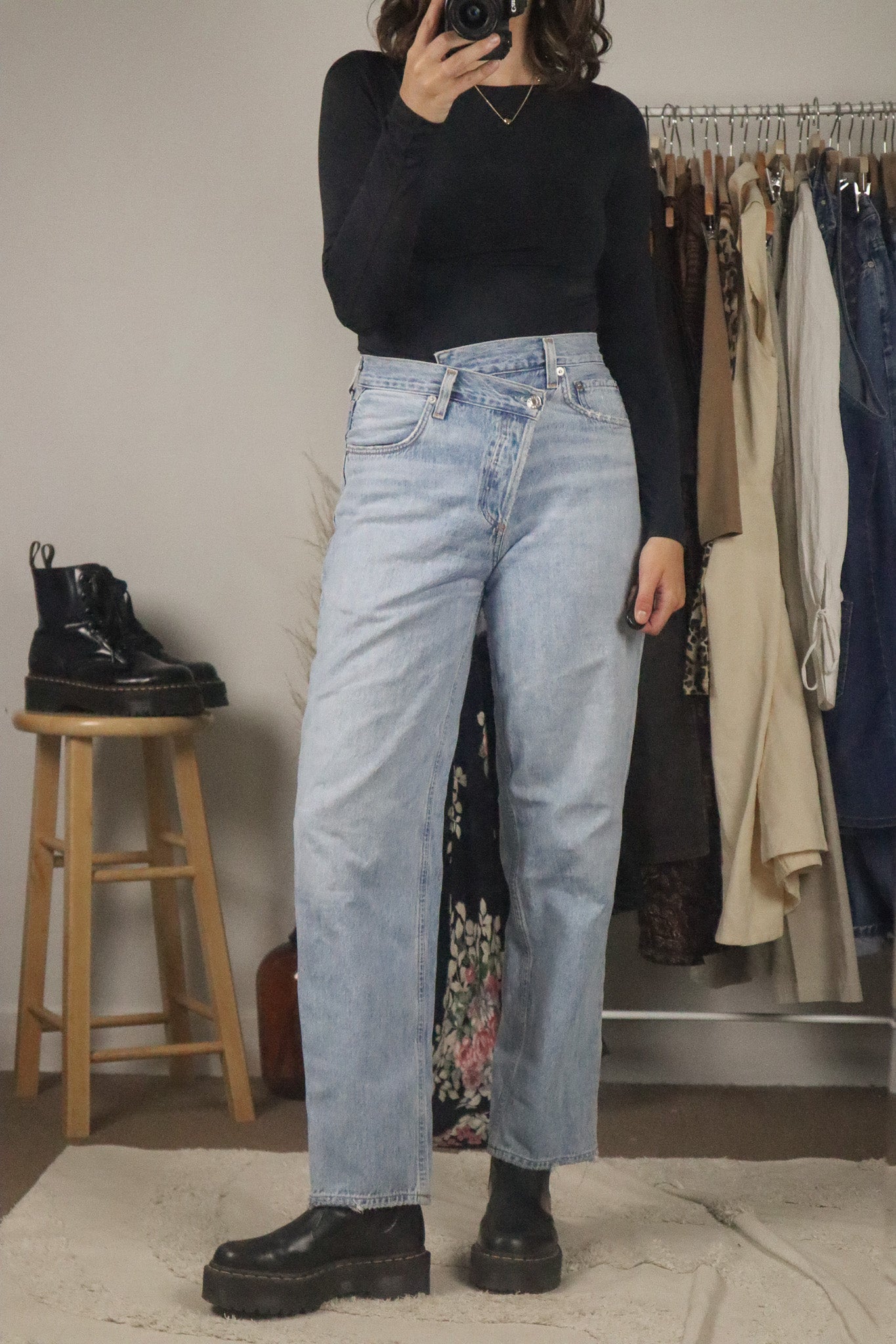 Modern x Agolde Criss Cross Jeans (2)