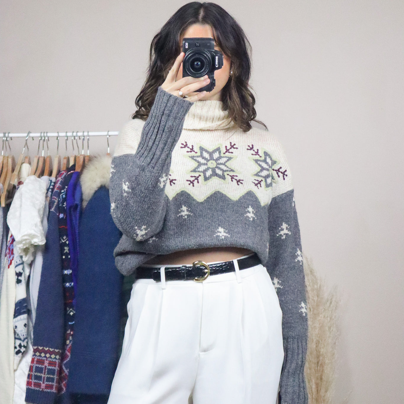 Woolrich x Snow Flake Wool Blend Turtleneck (M)