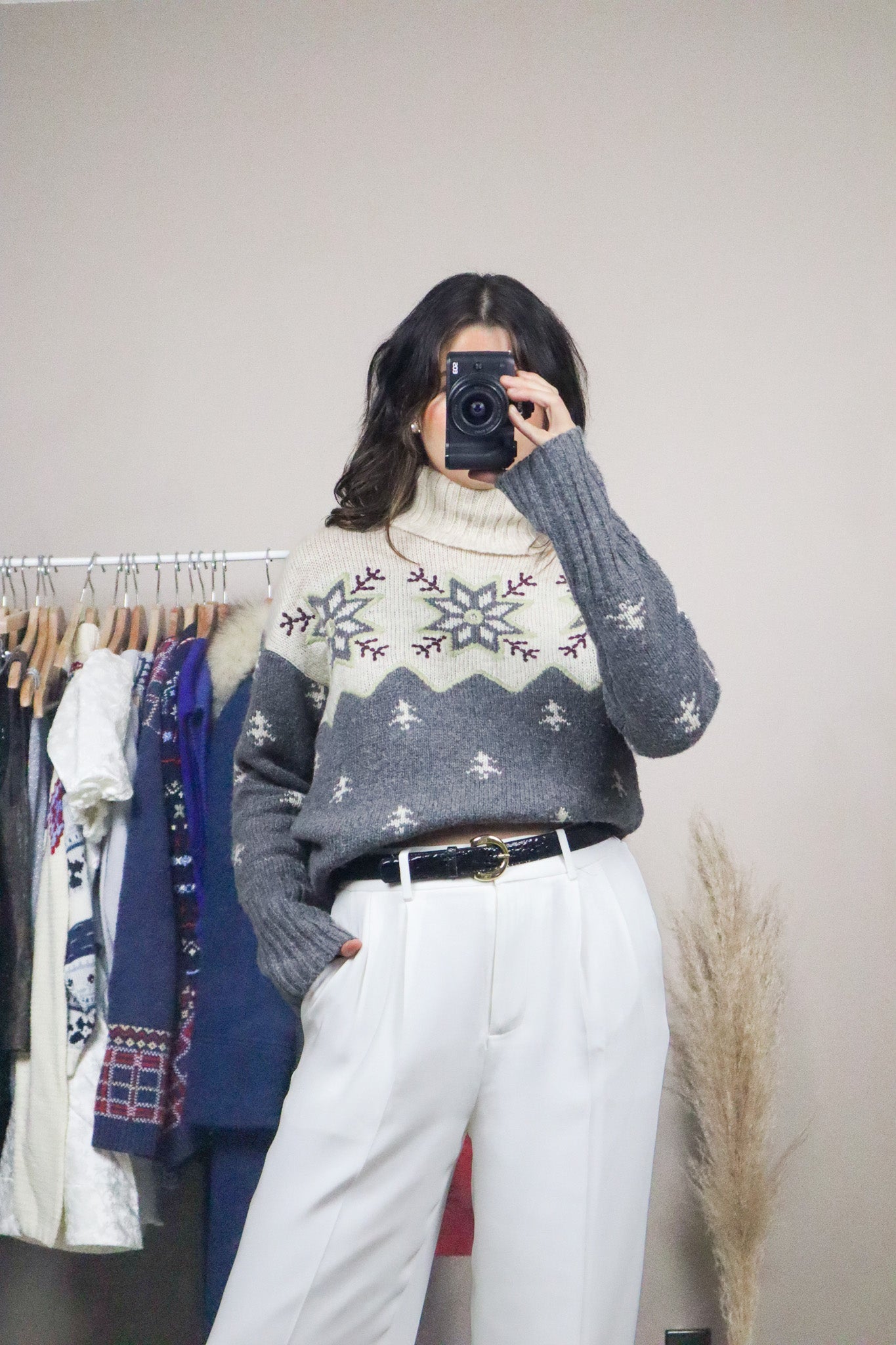 Woolrich x Snow Flake Wool Blend Turtleneck (M)