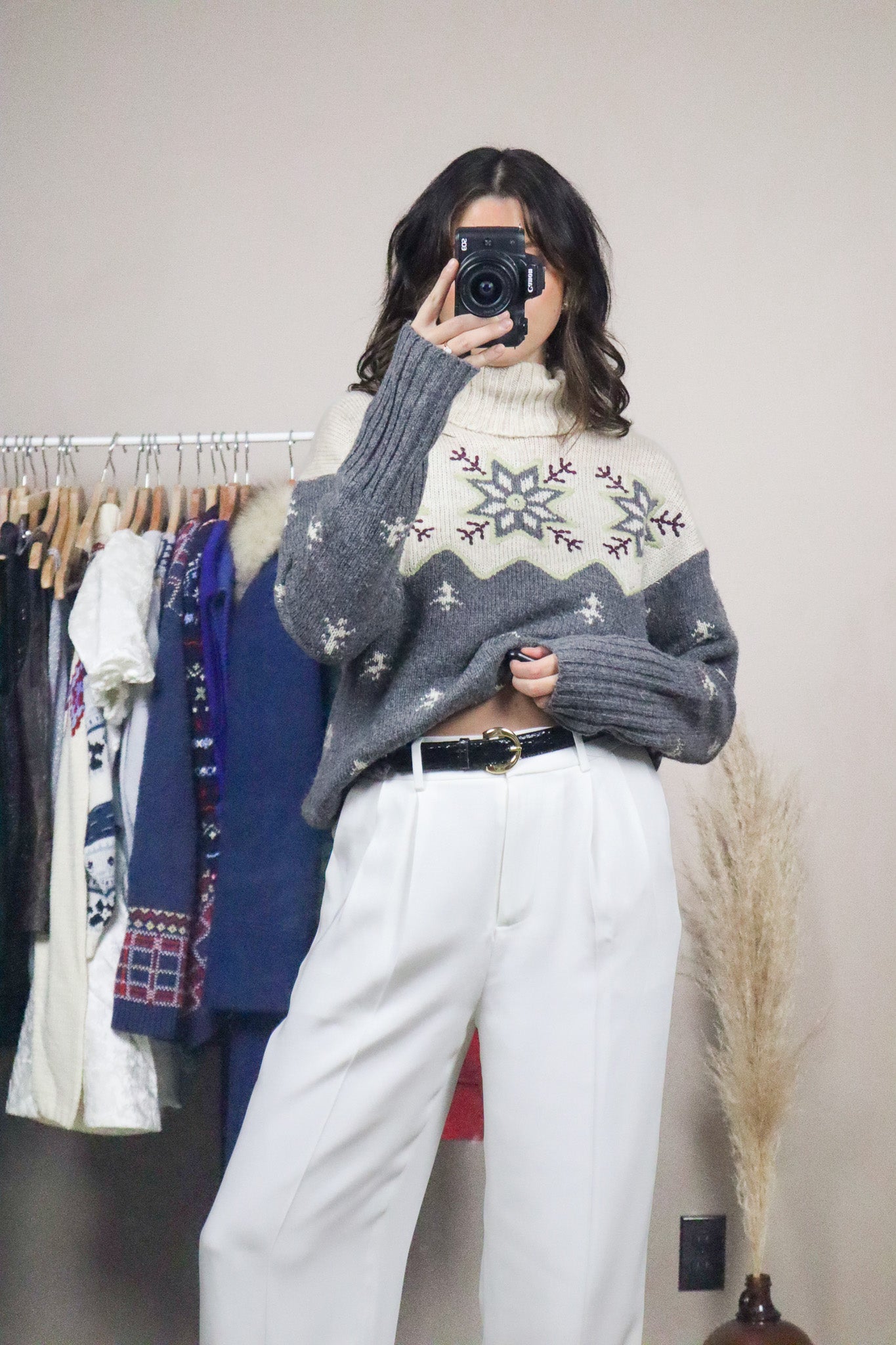 Woolrich x Snow Flake Wool Blend Turtleneck (M)